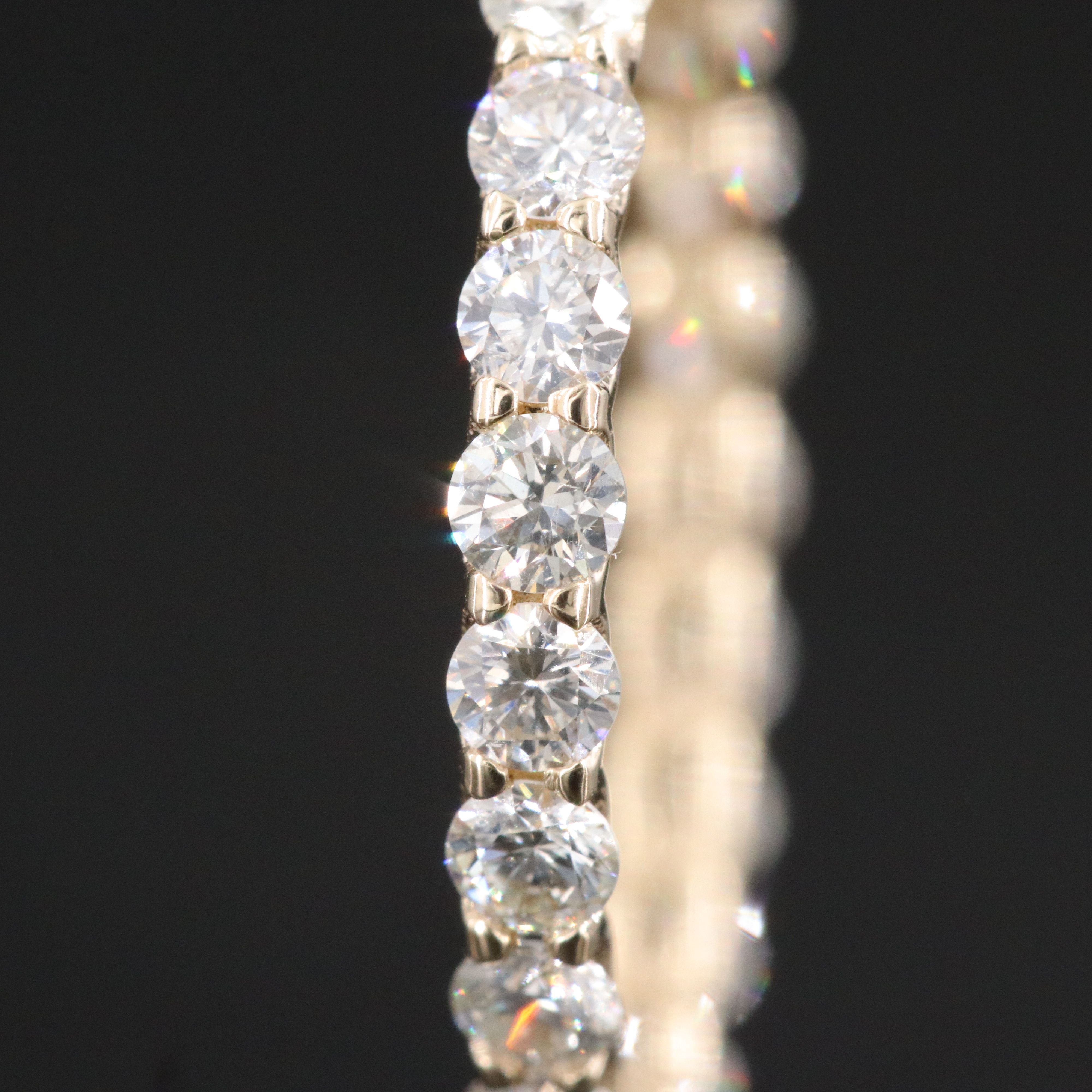 14K 1.36 CTW Diamond Eternity Band with IGI Jewelry Report