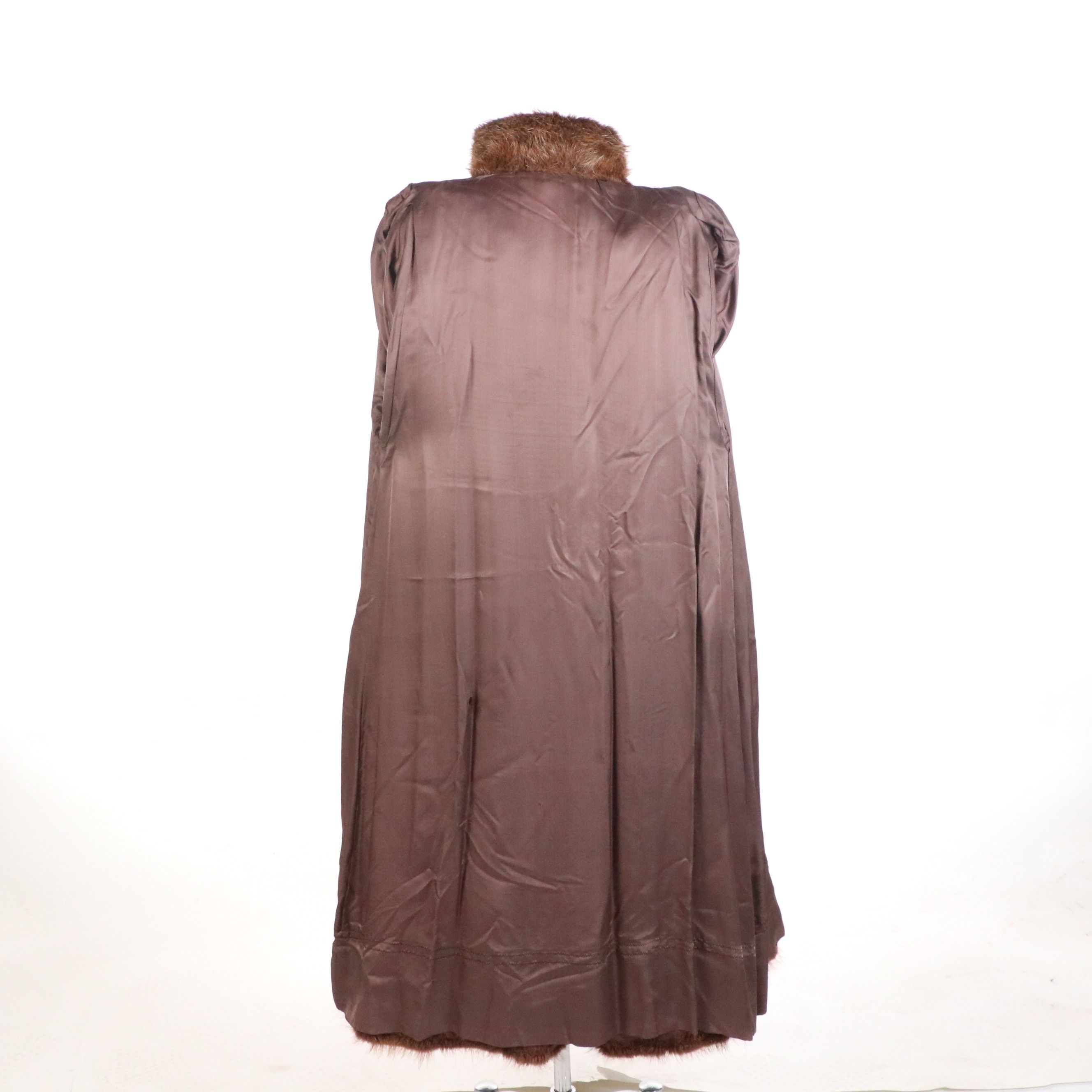 Chilean Natural Beaver Fur Coat