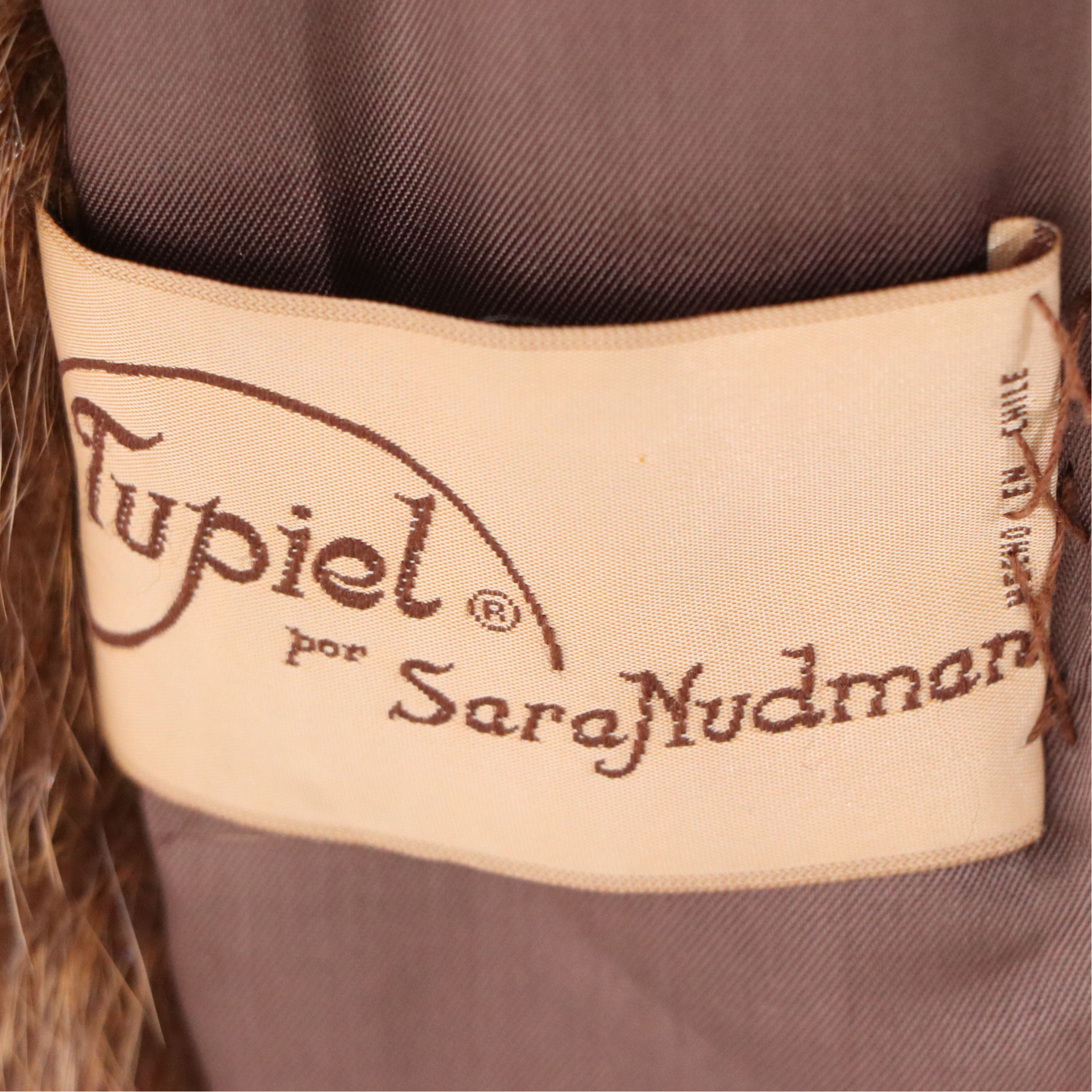 Chilean Natural Beaver Fur Coat