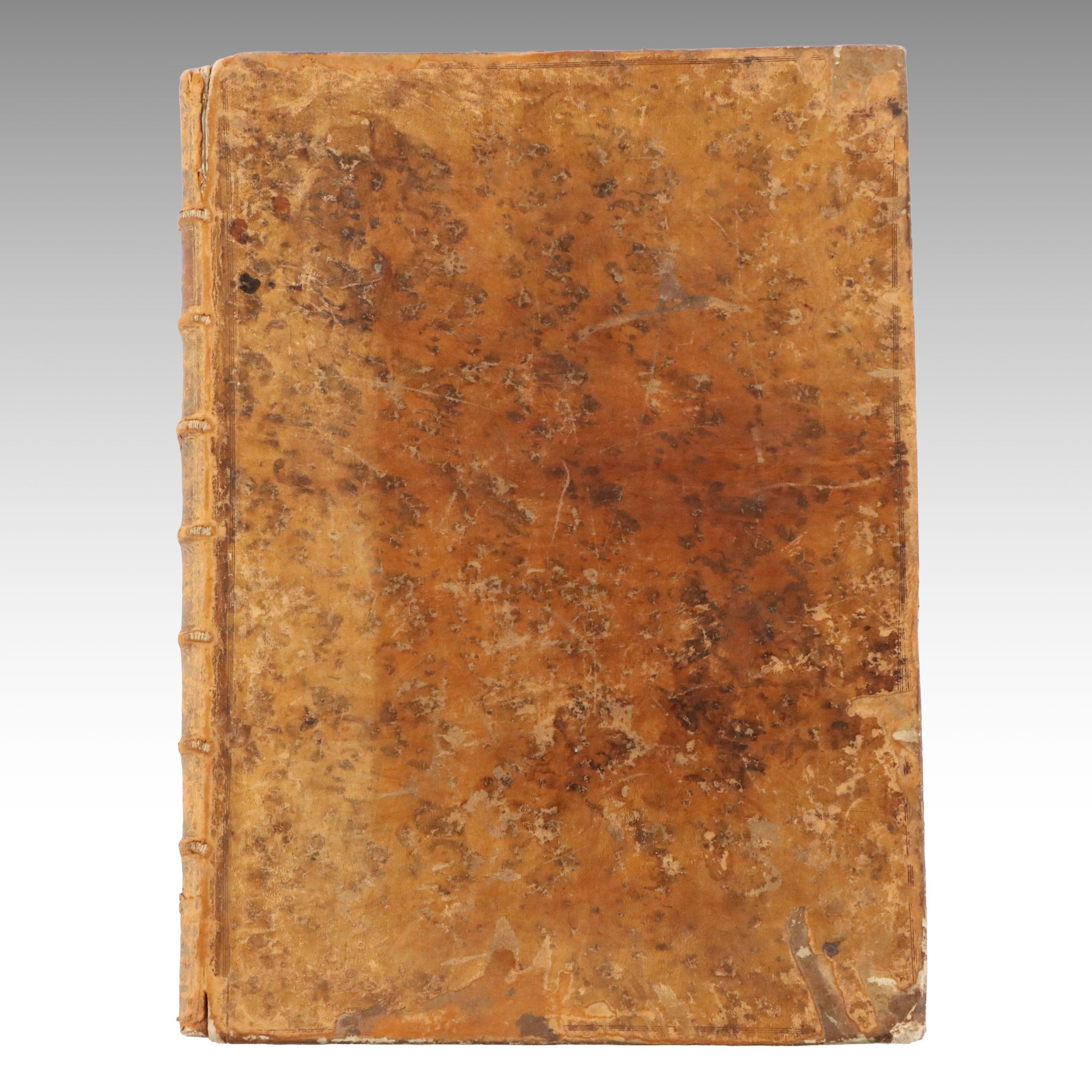 Illustrated "Les plus beaux monuments de Rome ancienne" by Jean Barbault, 1761