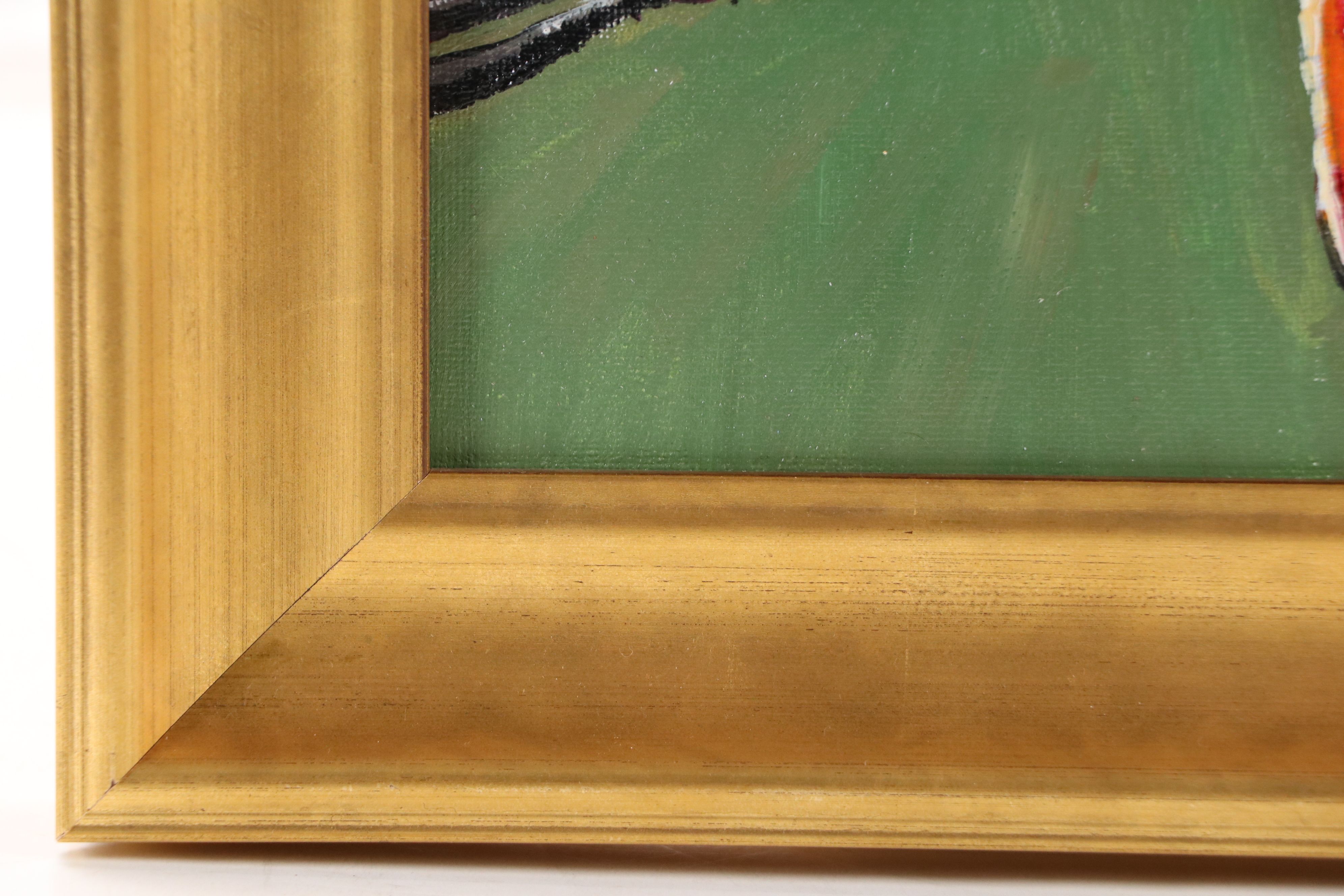 Neville Shenton Oil Painting of Cardinal