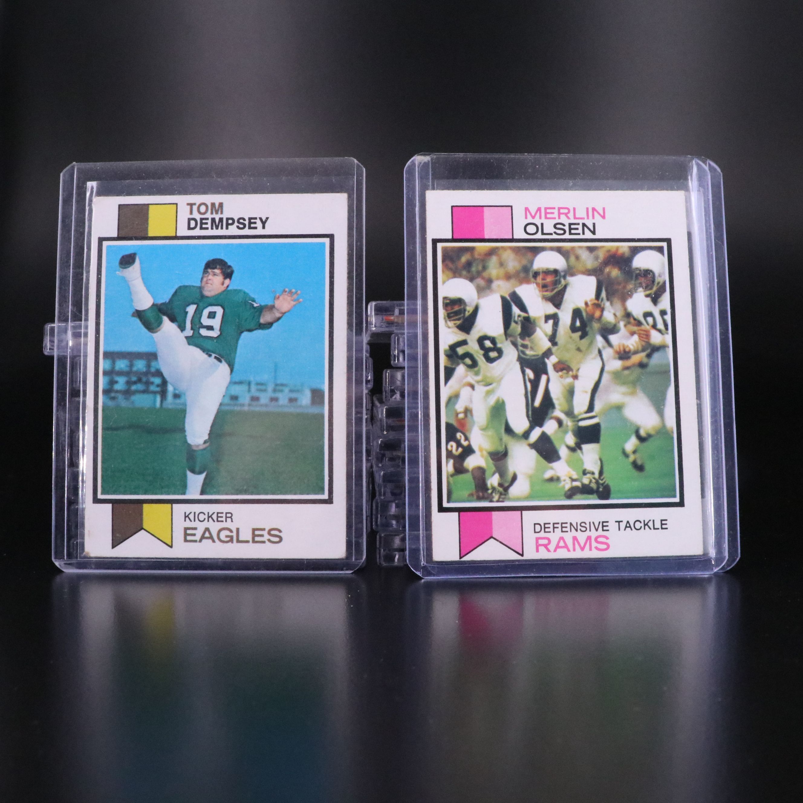 Topps Football Cards Featuring Howie Long Rookie and More, 1969-1984