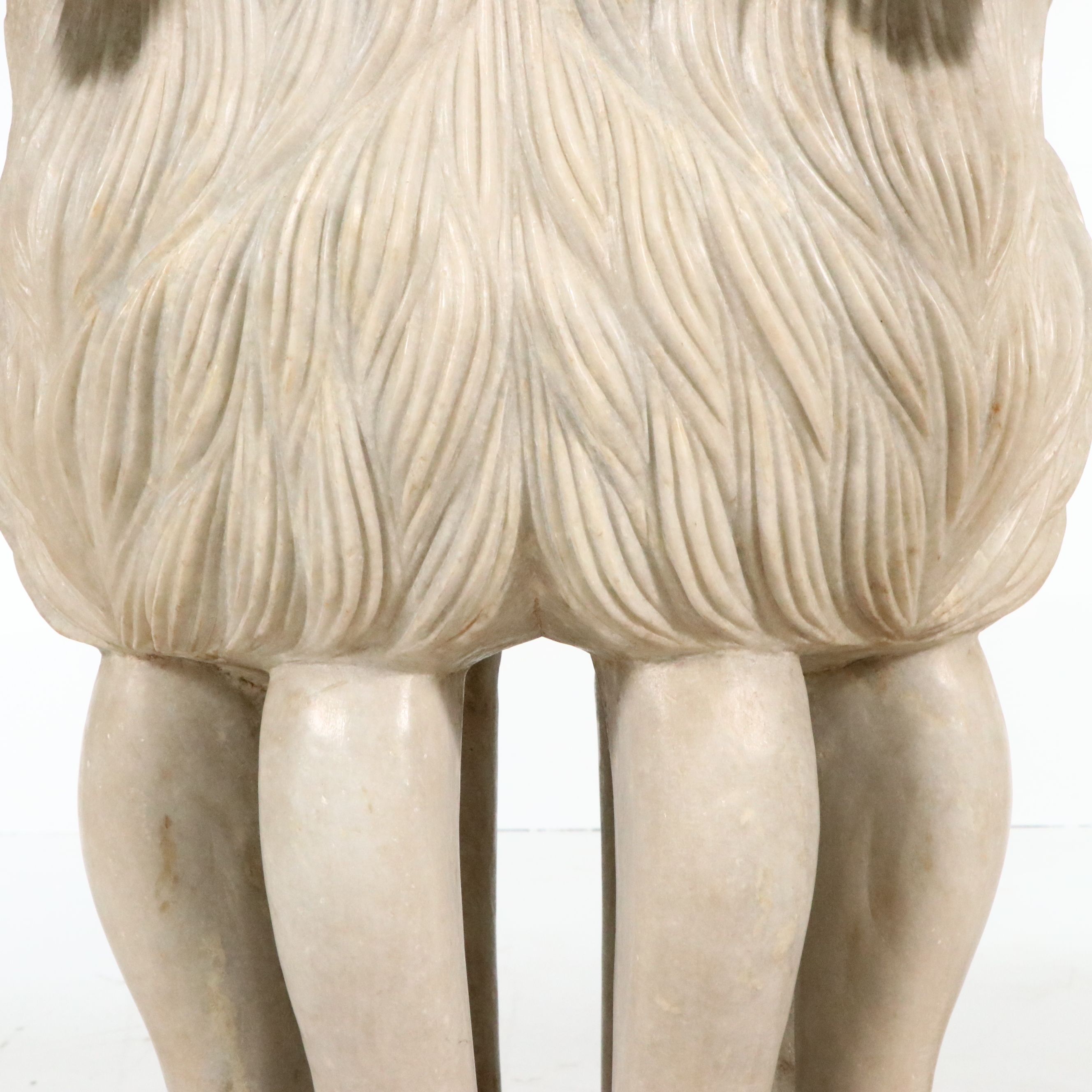 Indian Lion Capital at Sarnath "Ashoka Stambh" Carved Stone Lion Sculpture