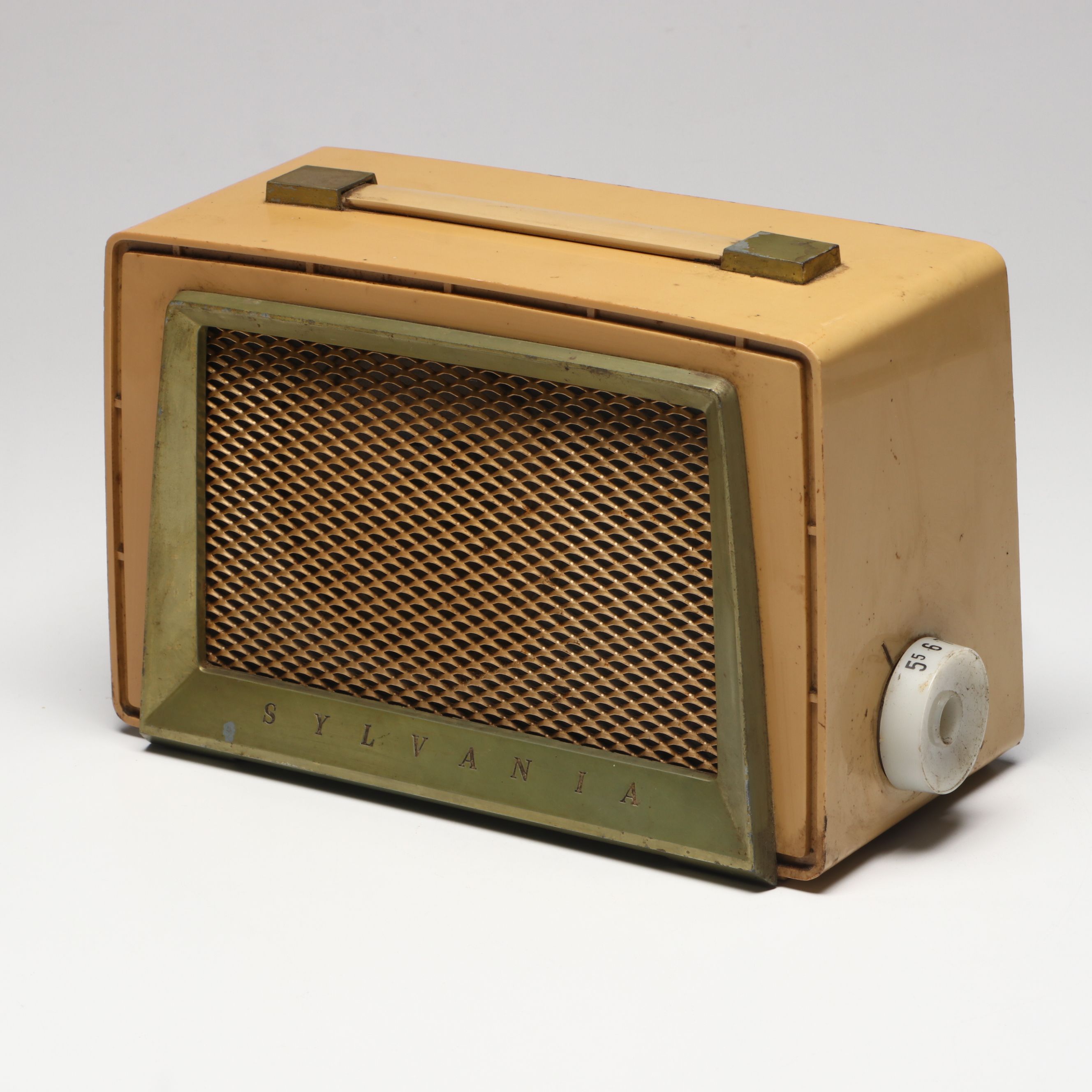 Sylvania Super-Deluxe Tabletop Radio, Circa 1956