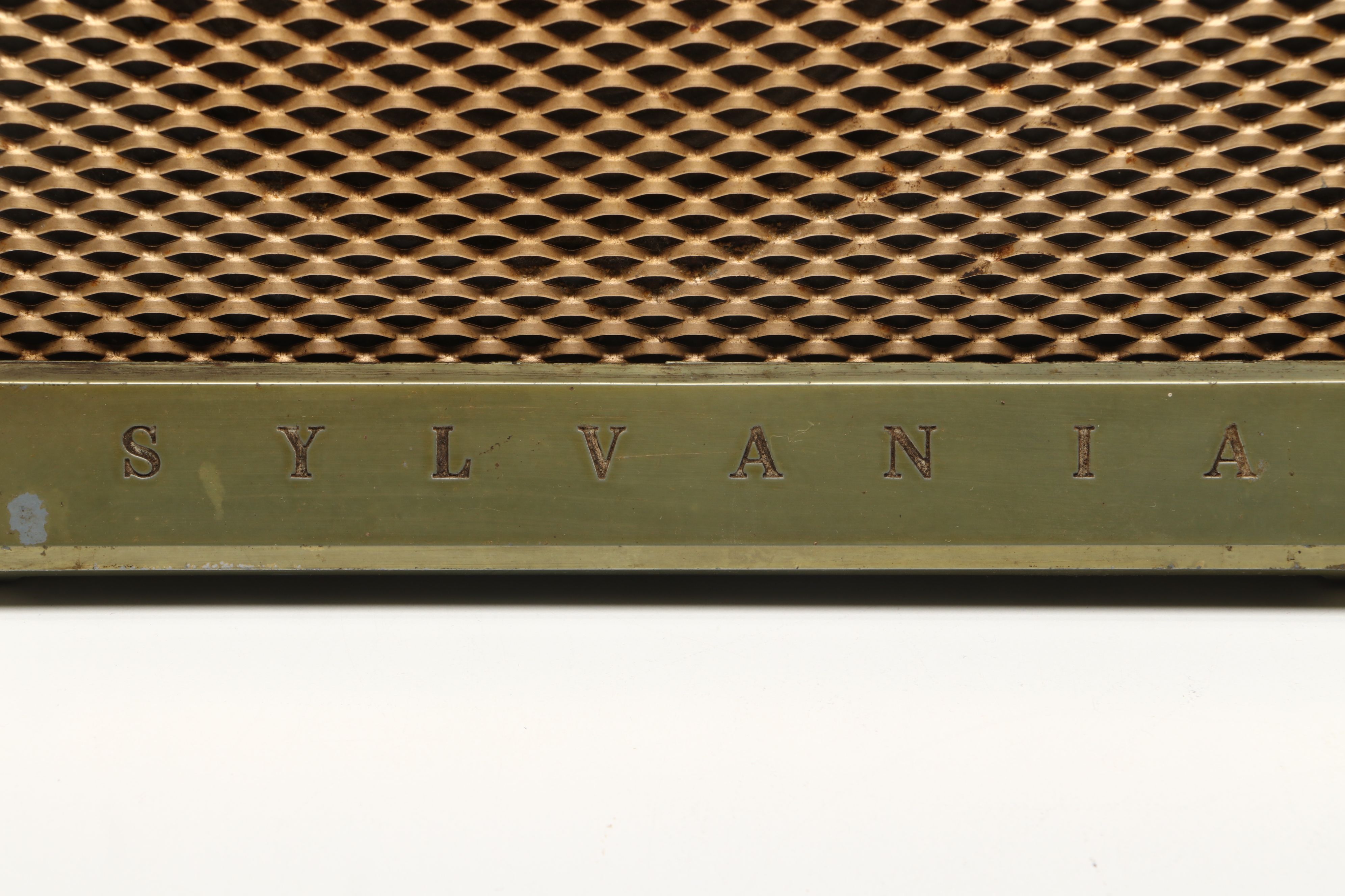 Sylvania Super-Deluxe Tabletop Radio, Circa 1956
