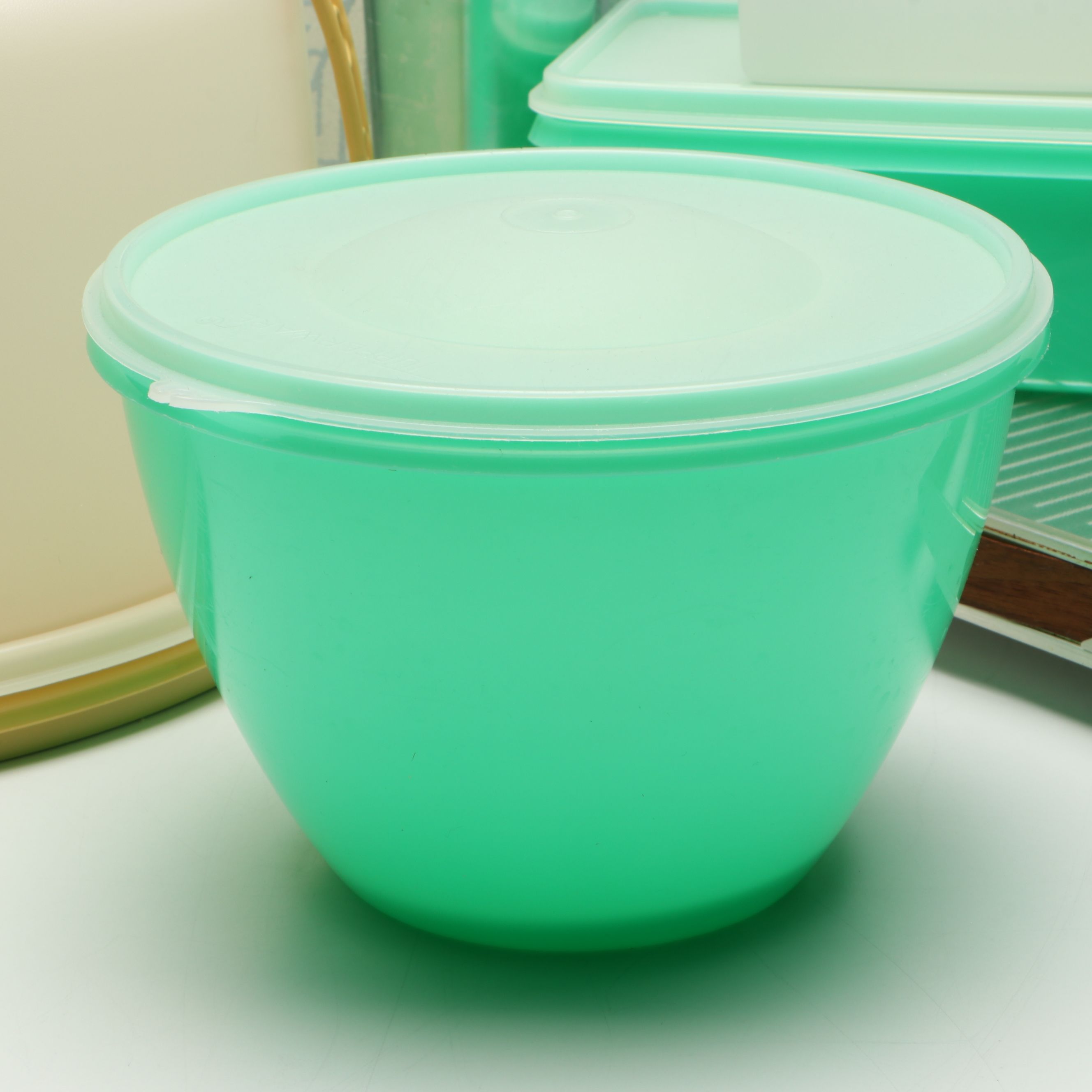 MCM Salton Model H-130 and H-121 Hotrays, Tupperware and Plastic Utensils