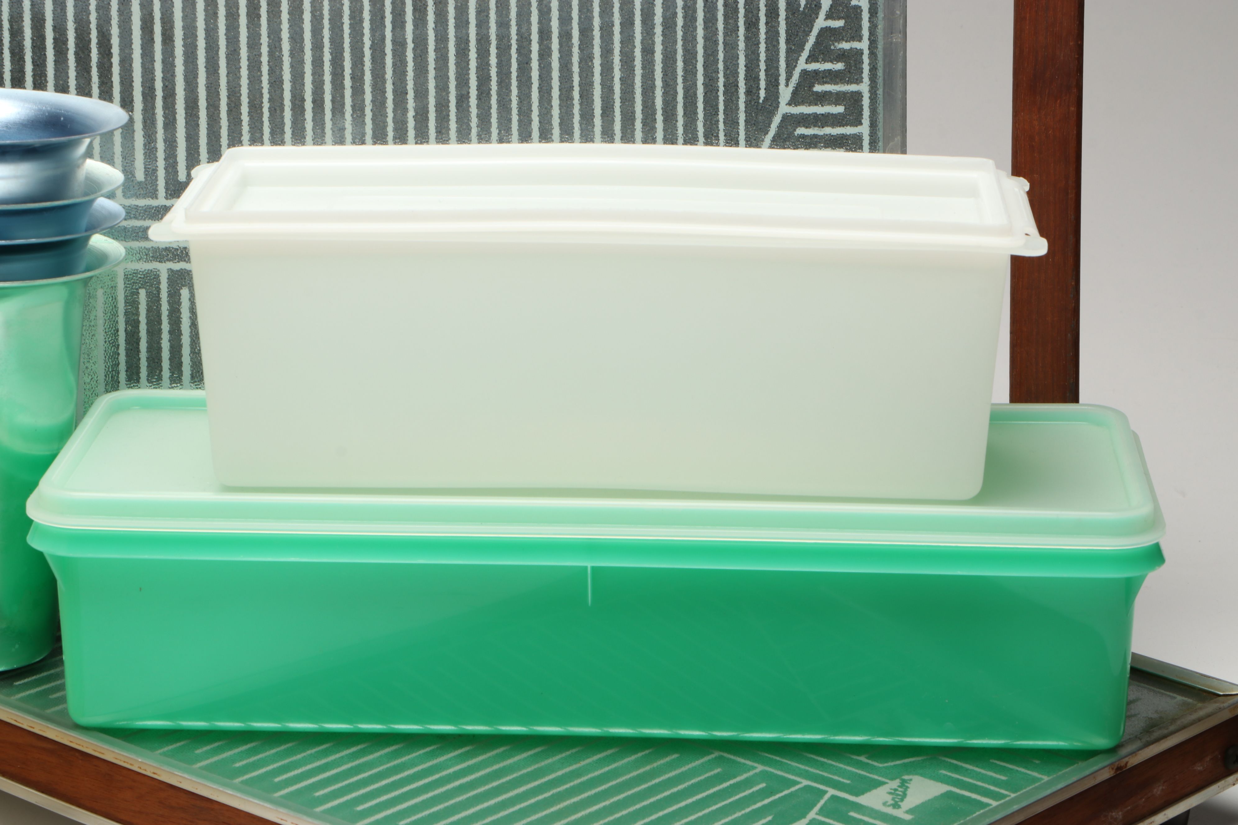 MCM Salton Model H-130 and H-121 Hotrays, Tupperware and Plastic Utensils