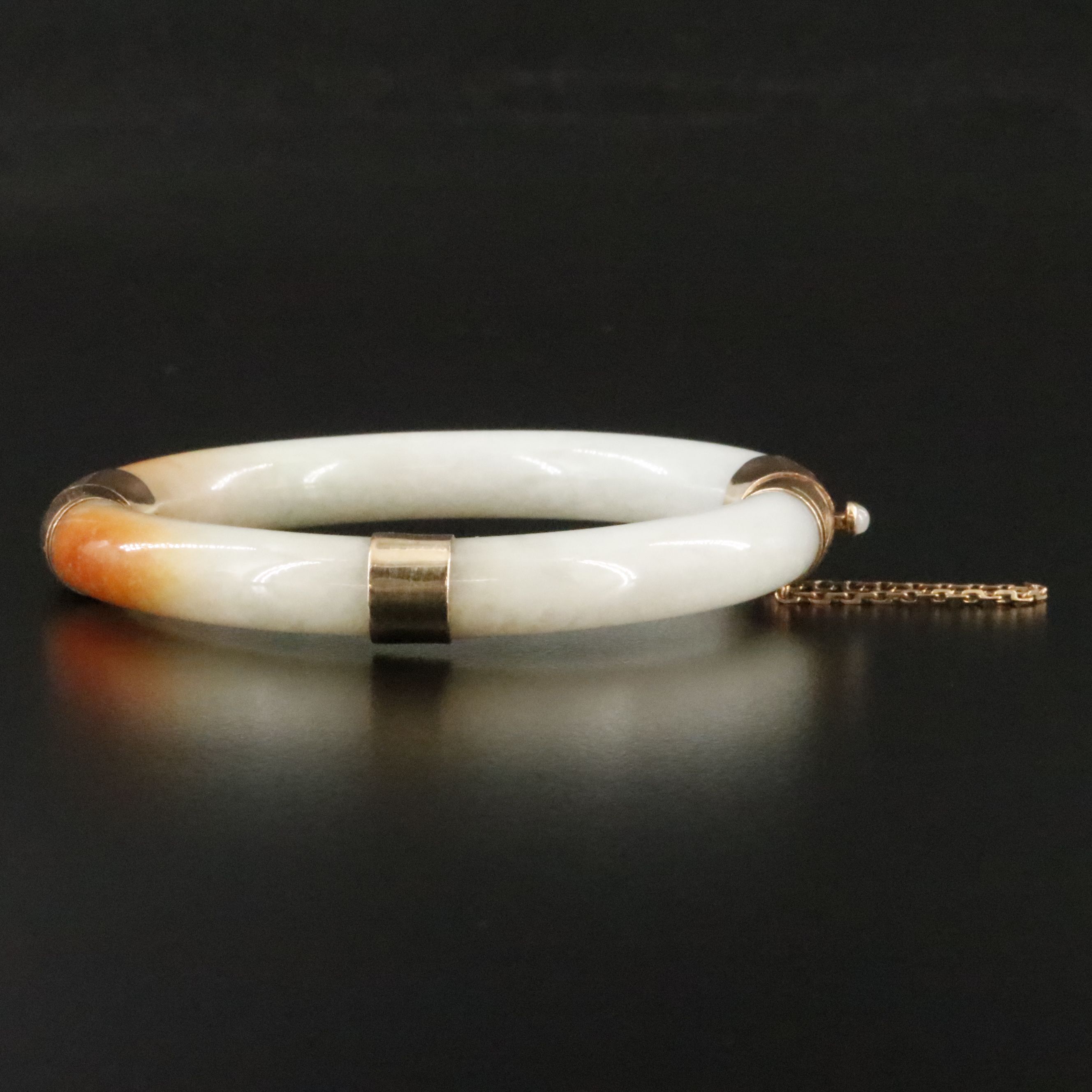 14K Jadeite Bracelet