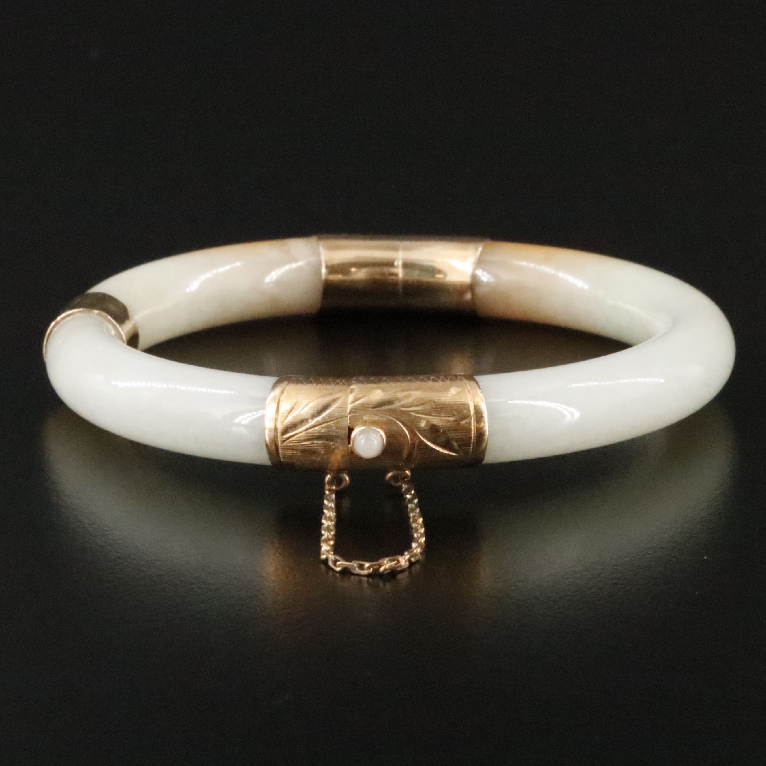 14K Jadeite Bracelet