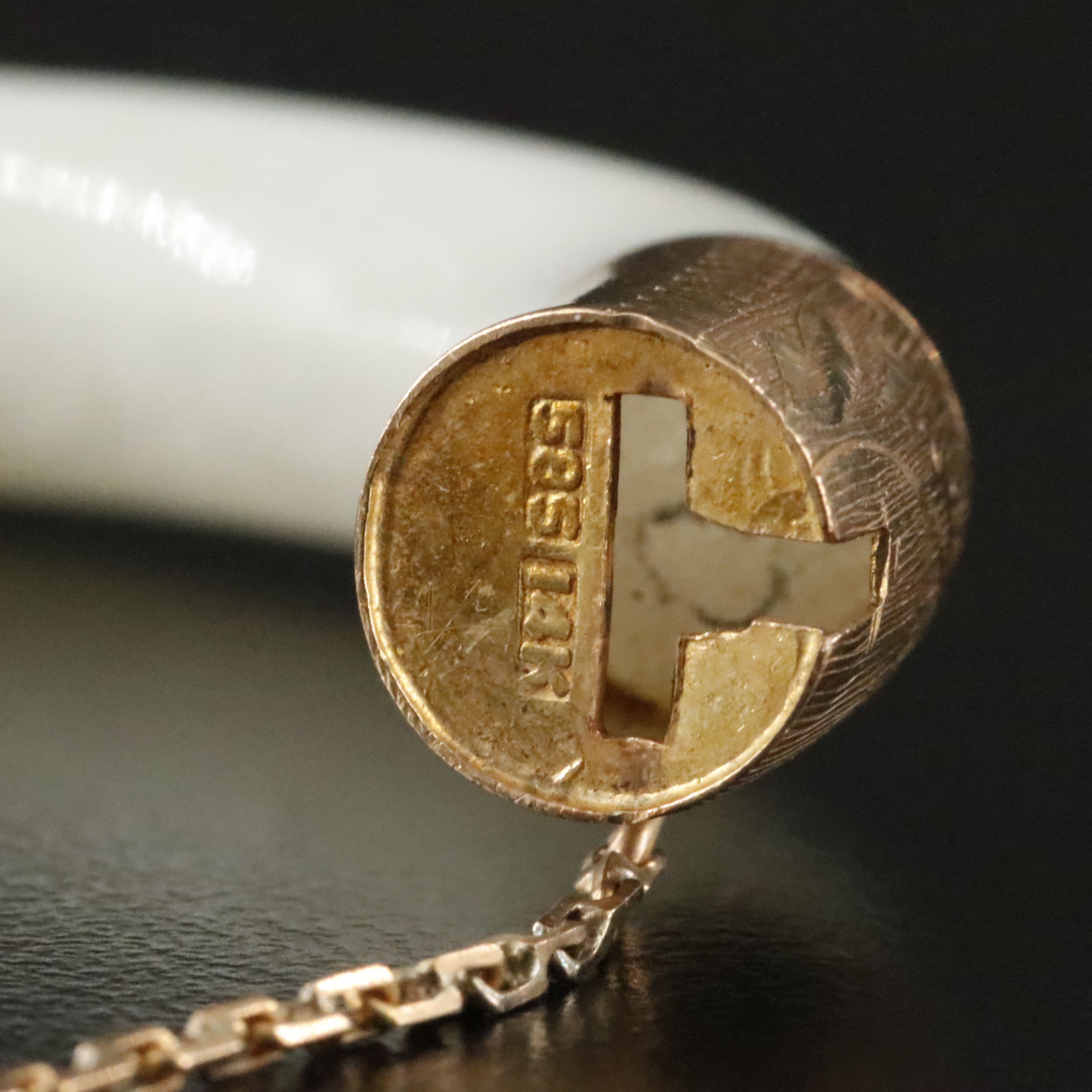 14K Jadeite Bracelet