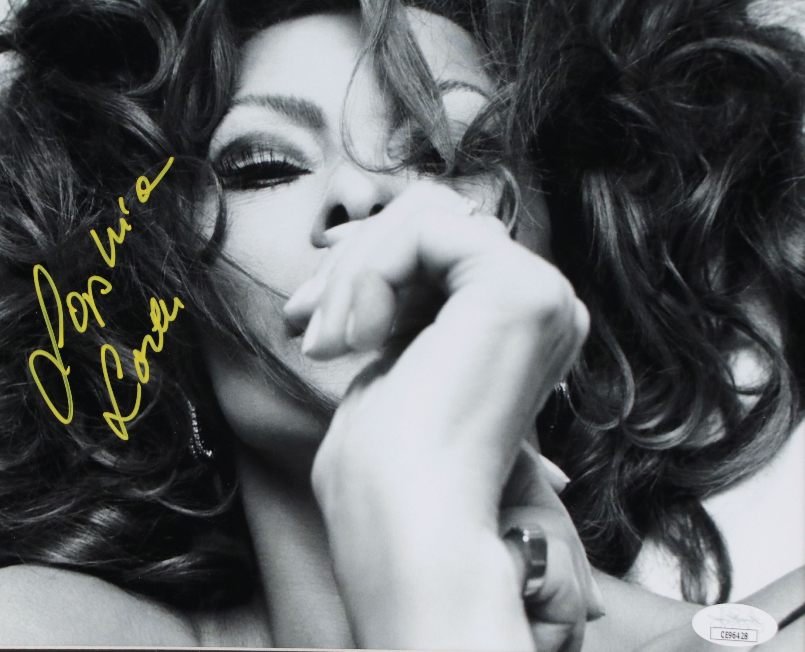 Sophia Loren Signed Digital Print Portrait, 21st Century