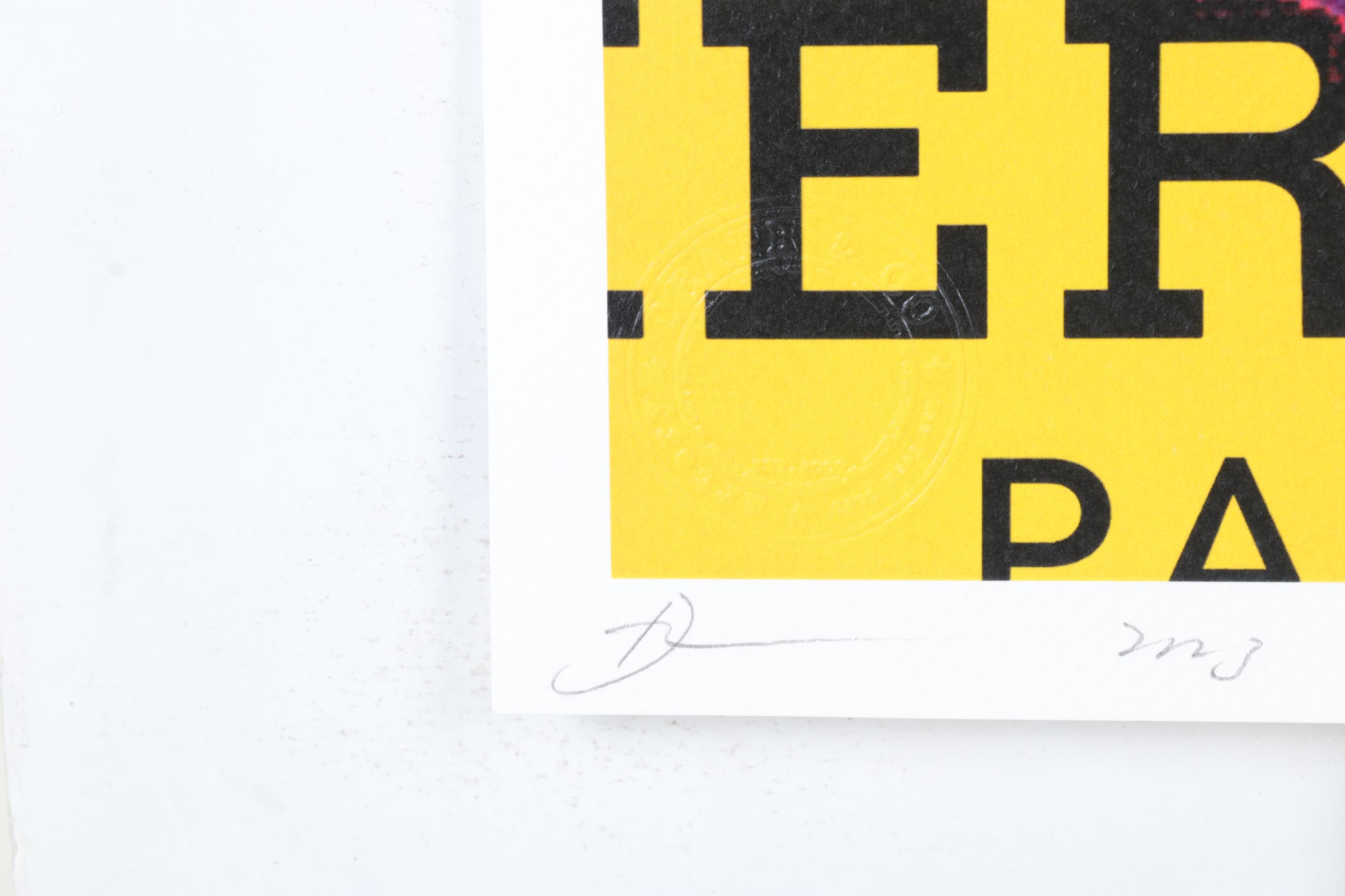 Death NYC Pop Art Graphic Print Homage to Hermès Featuring Marilyn Monroe, 2023