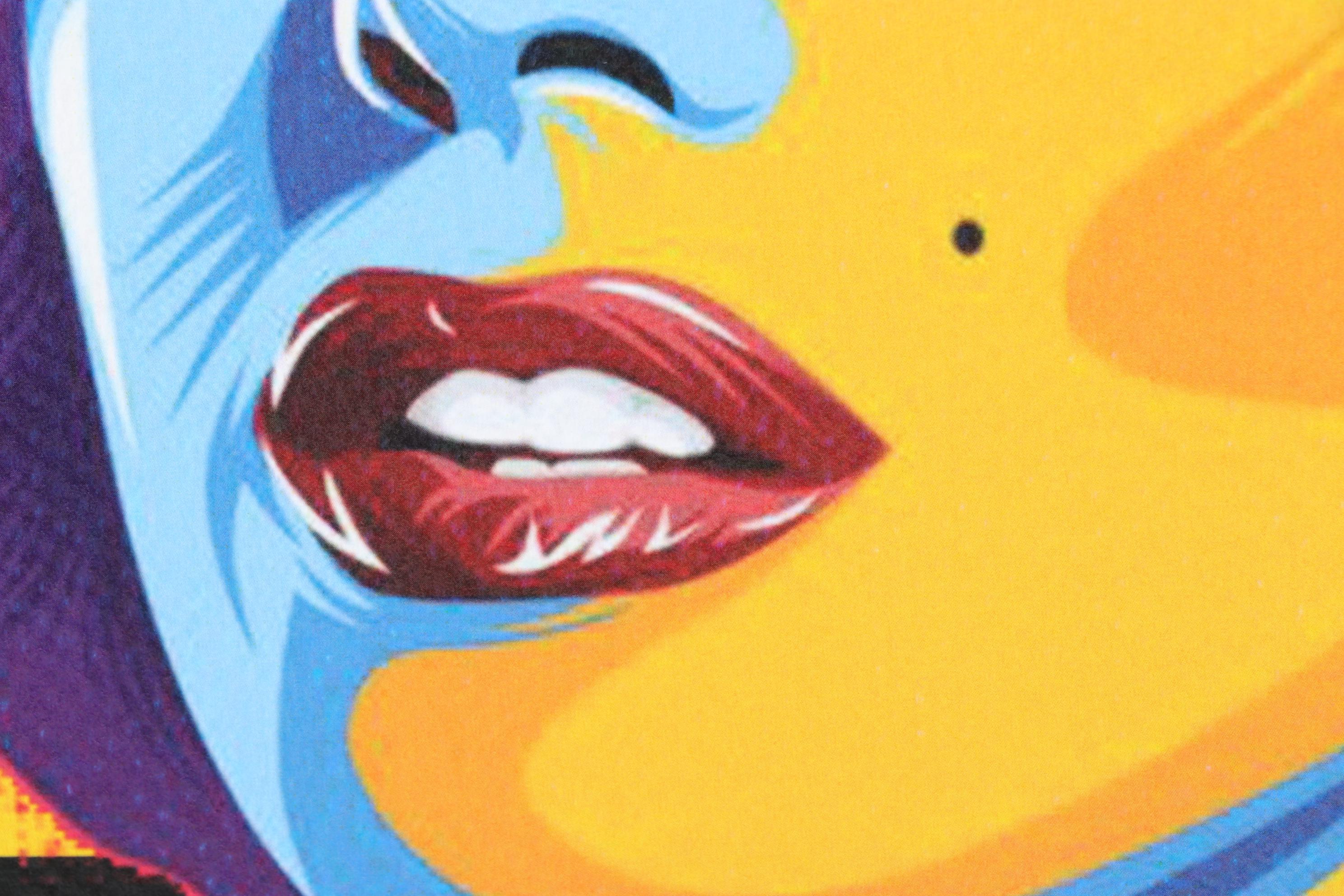 Death NYC Pop Art Graphic Print Homage to Hermès Featuring Marilyn Monroe, 2023