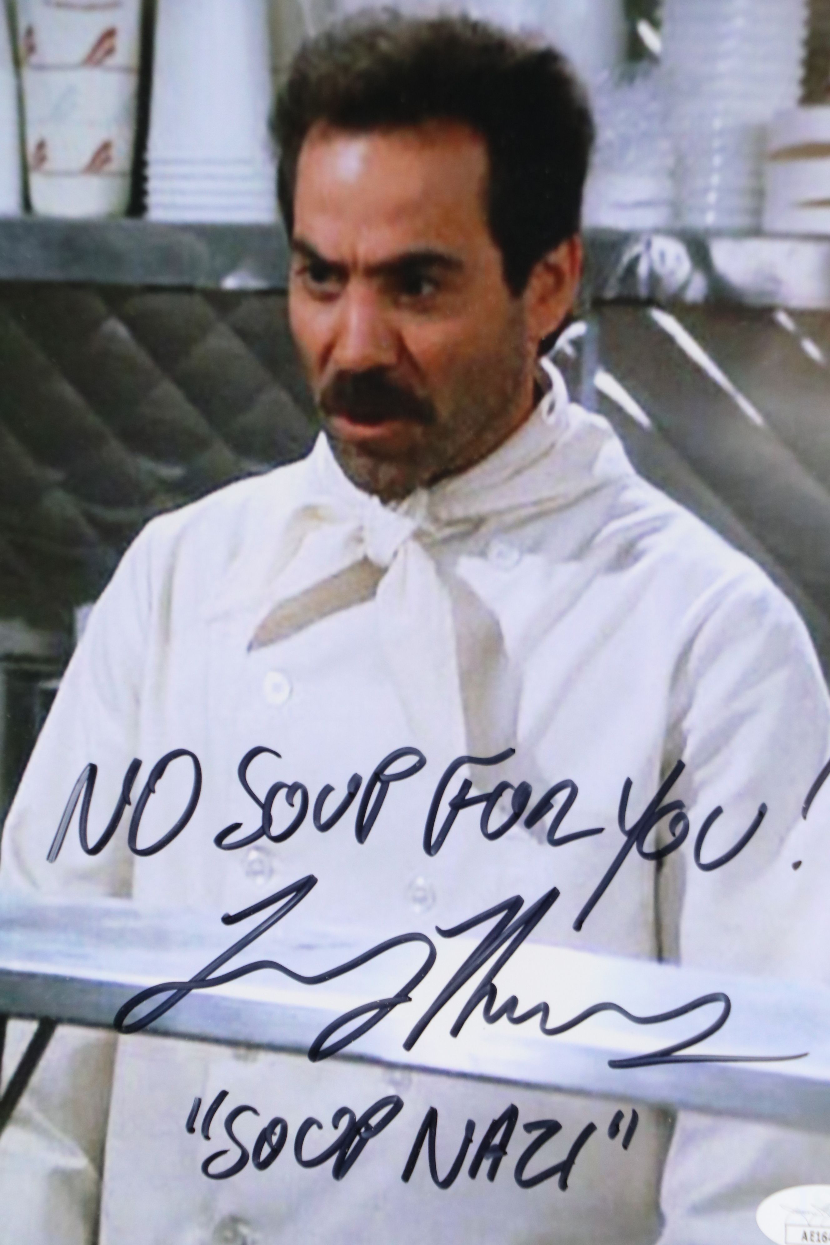 "Seinfeld" Digital Print Signed by Larry Thomas, 21st Century