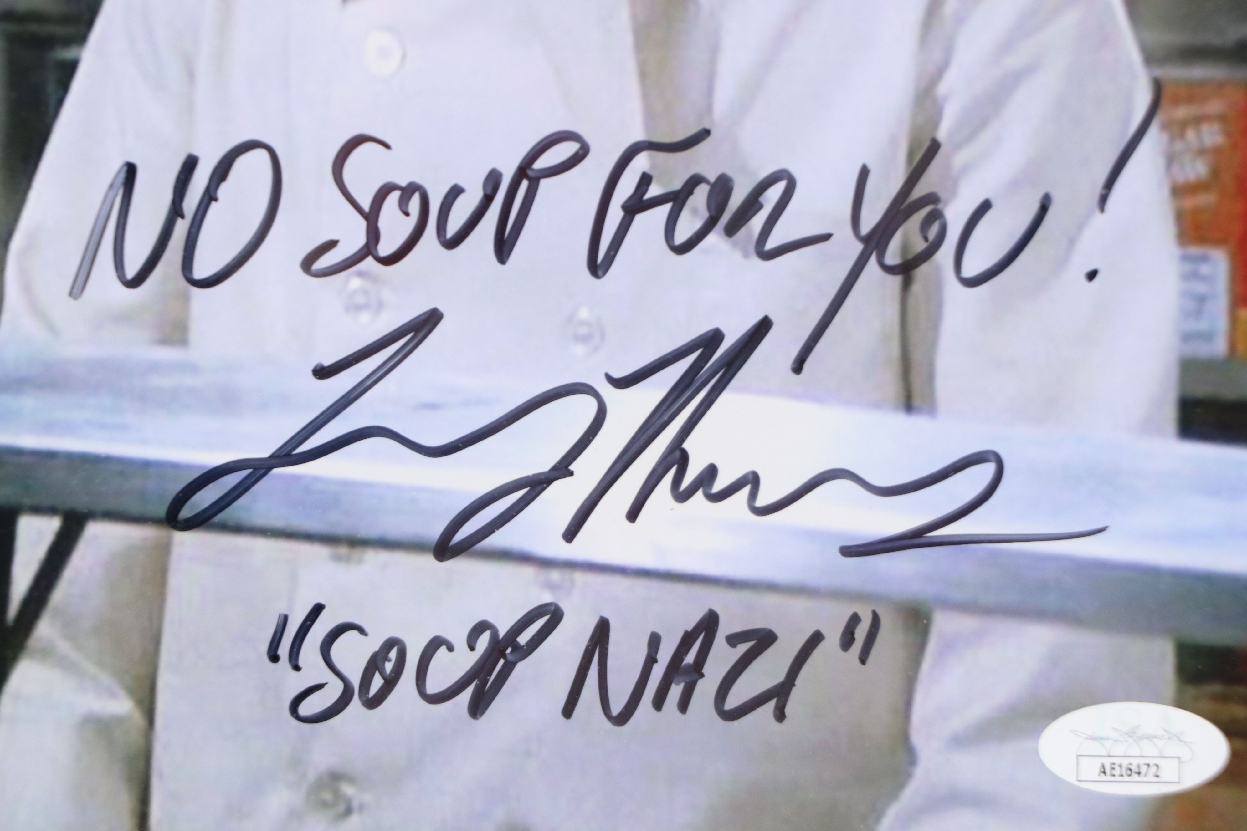 "Seinfeld" Digital Print Signed by Larry Thomas, 21st Century