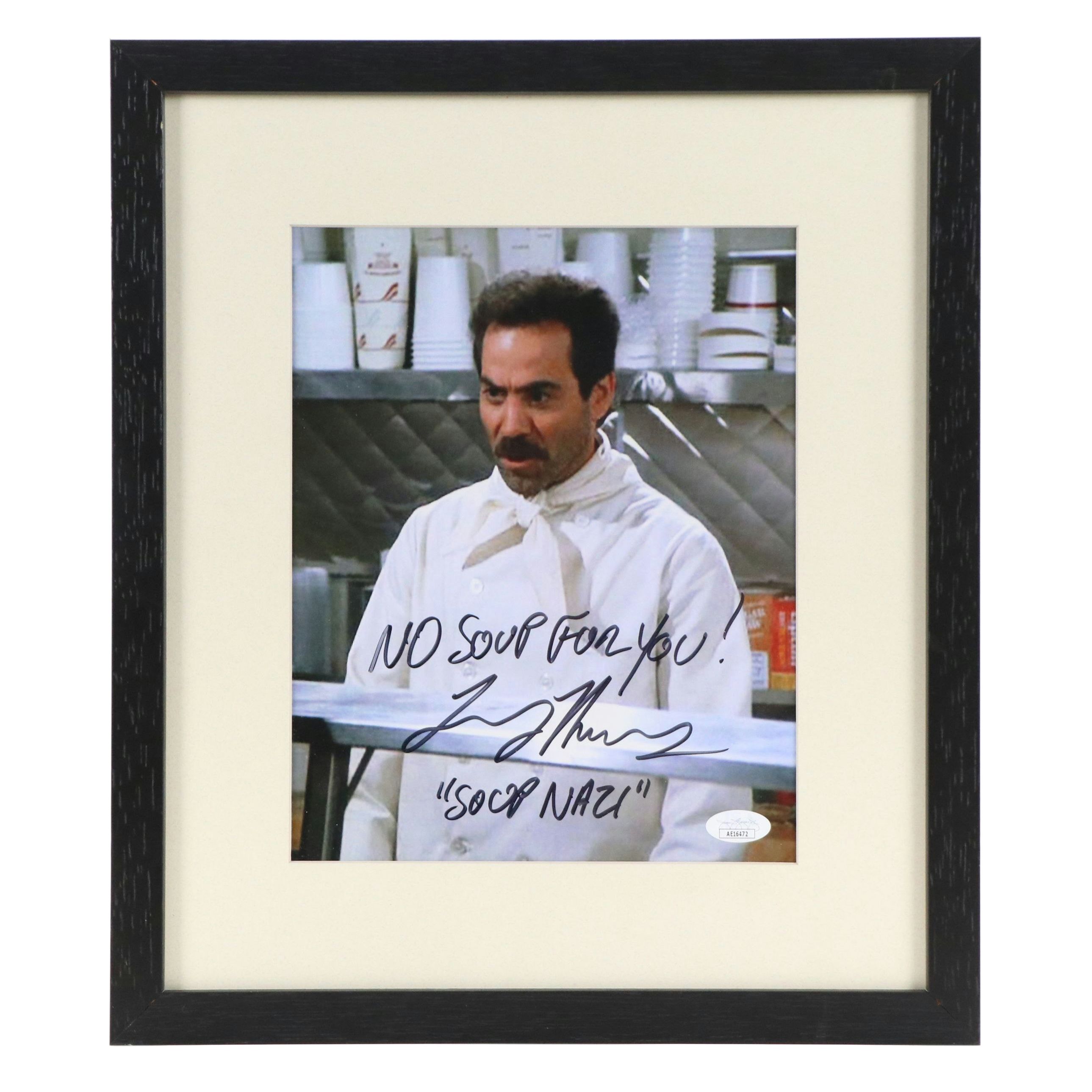 "Seinfeld" Digital Print Signed by Larry Thomas, 21st Century