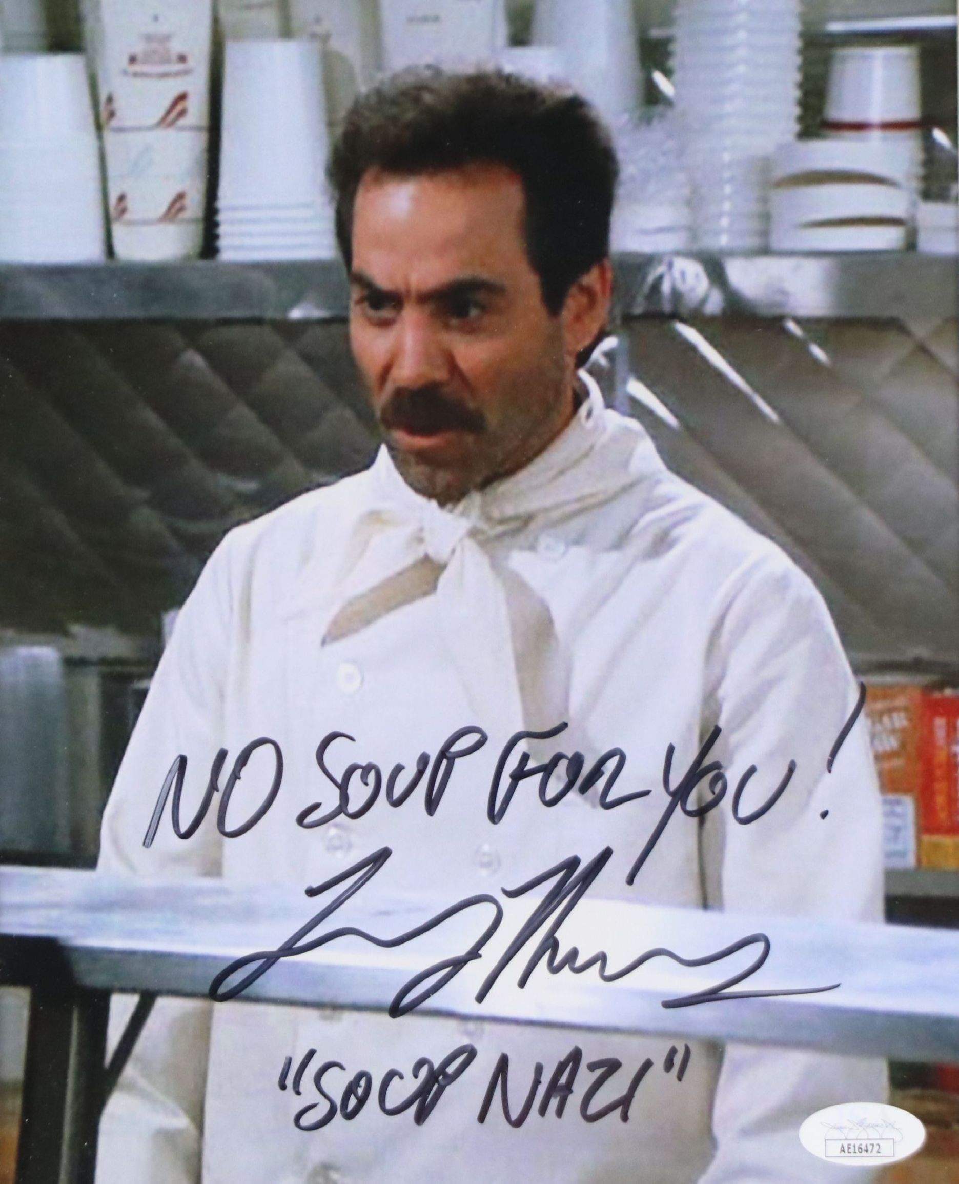 "Seinfeld" Digital Print Signed by Larry Thomas, 21st Century