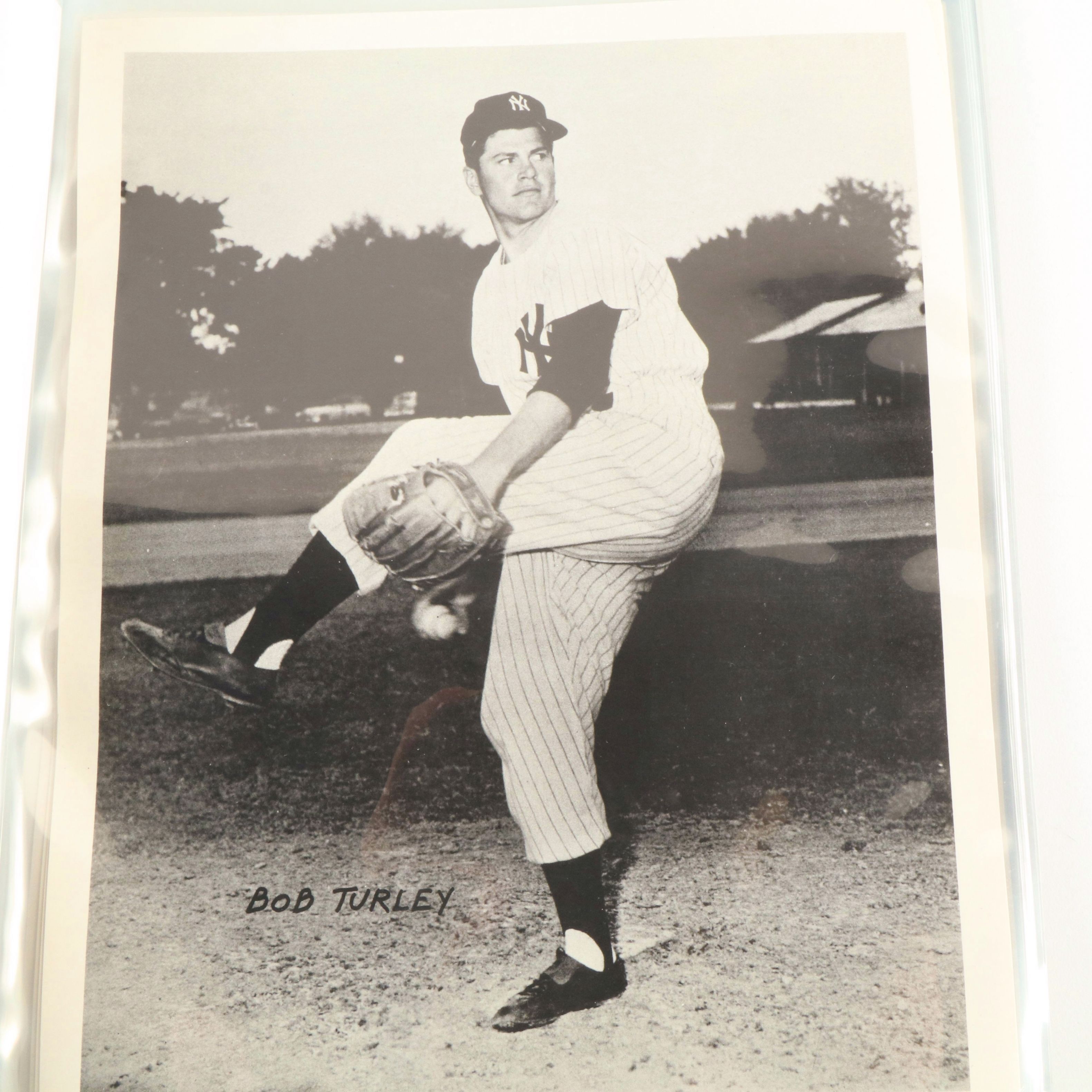 1950s New York Yankees Team Photos Featuring Mickey Mantle and Yogi Berra