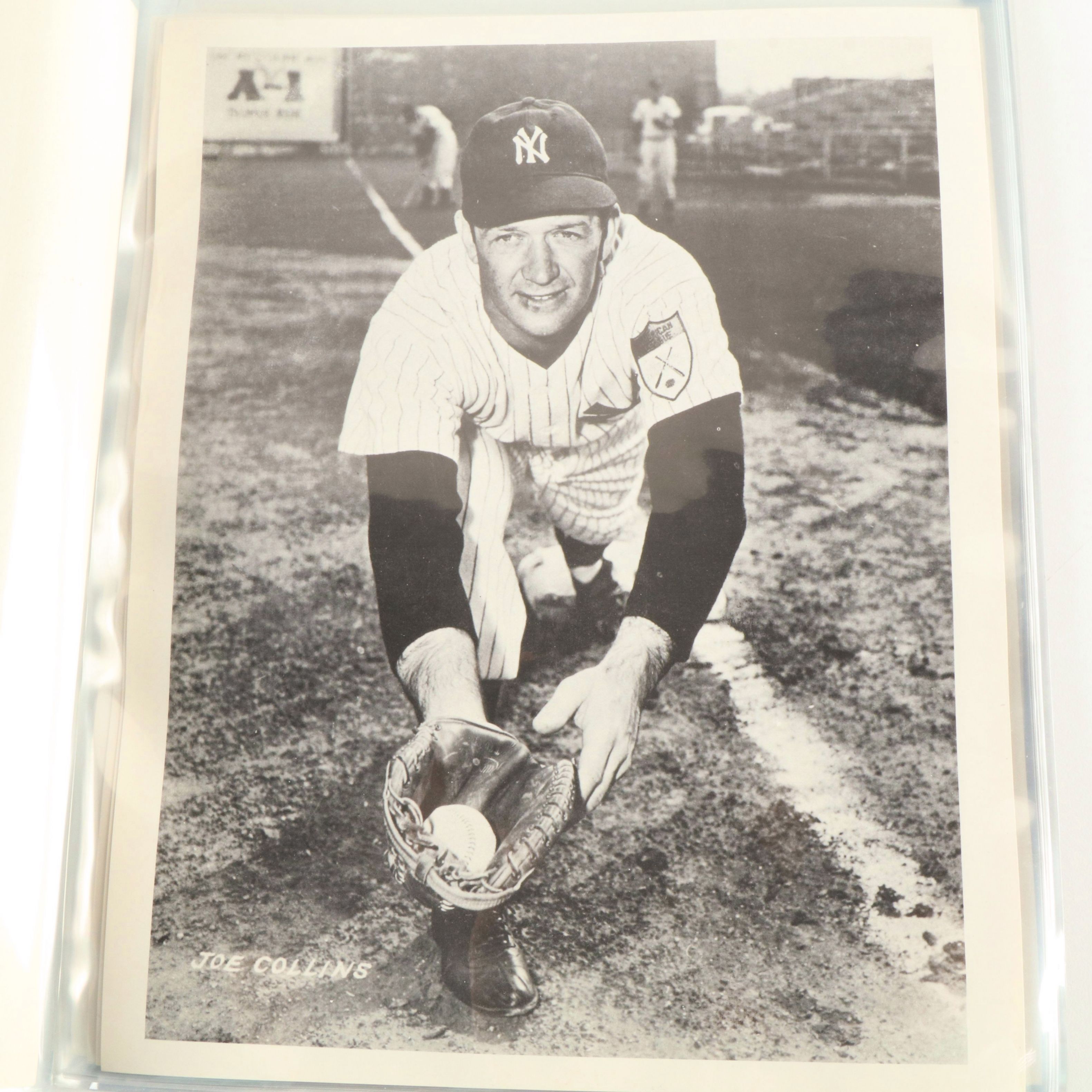 1950s New York Yankees Team Photos Featuring Mickey Mantle and Yogi Berra