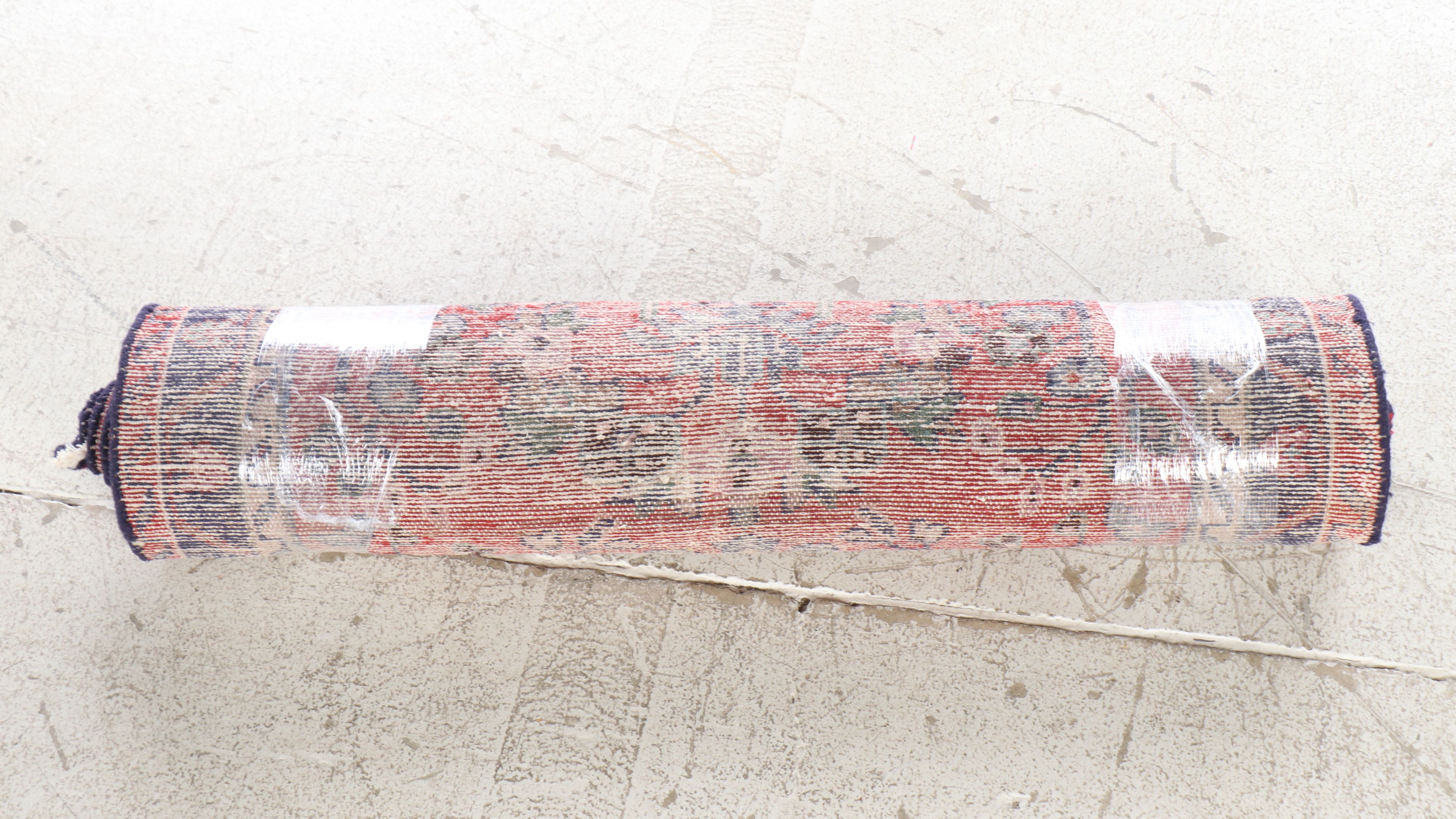 2'10 x 9'11 Hand-Knotted Persian Baluch Carpet Runner