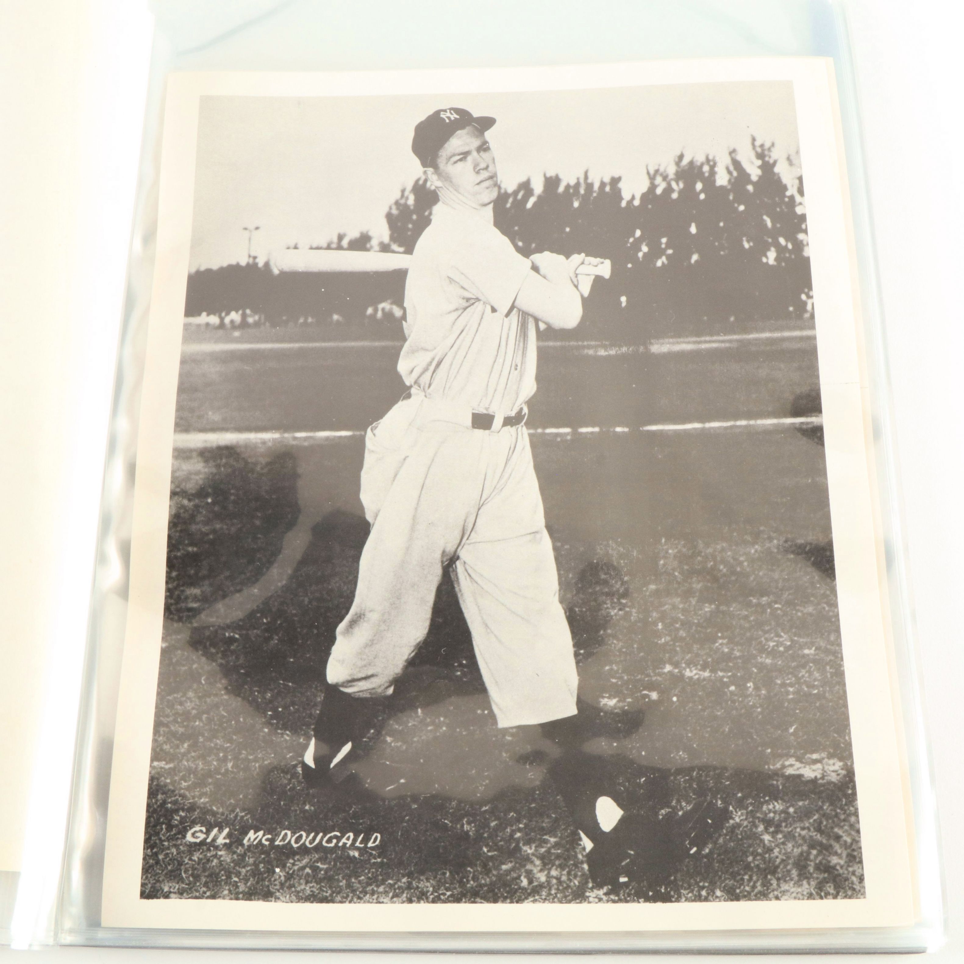 1950s New York Yankees Team Photos Featuring Mickey Mantle and Yogi Berra