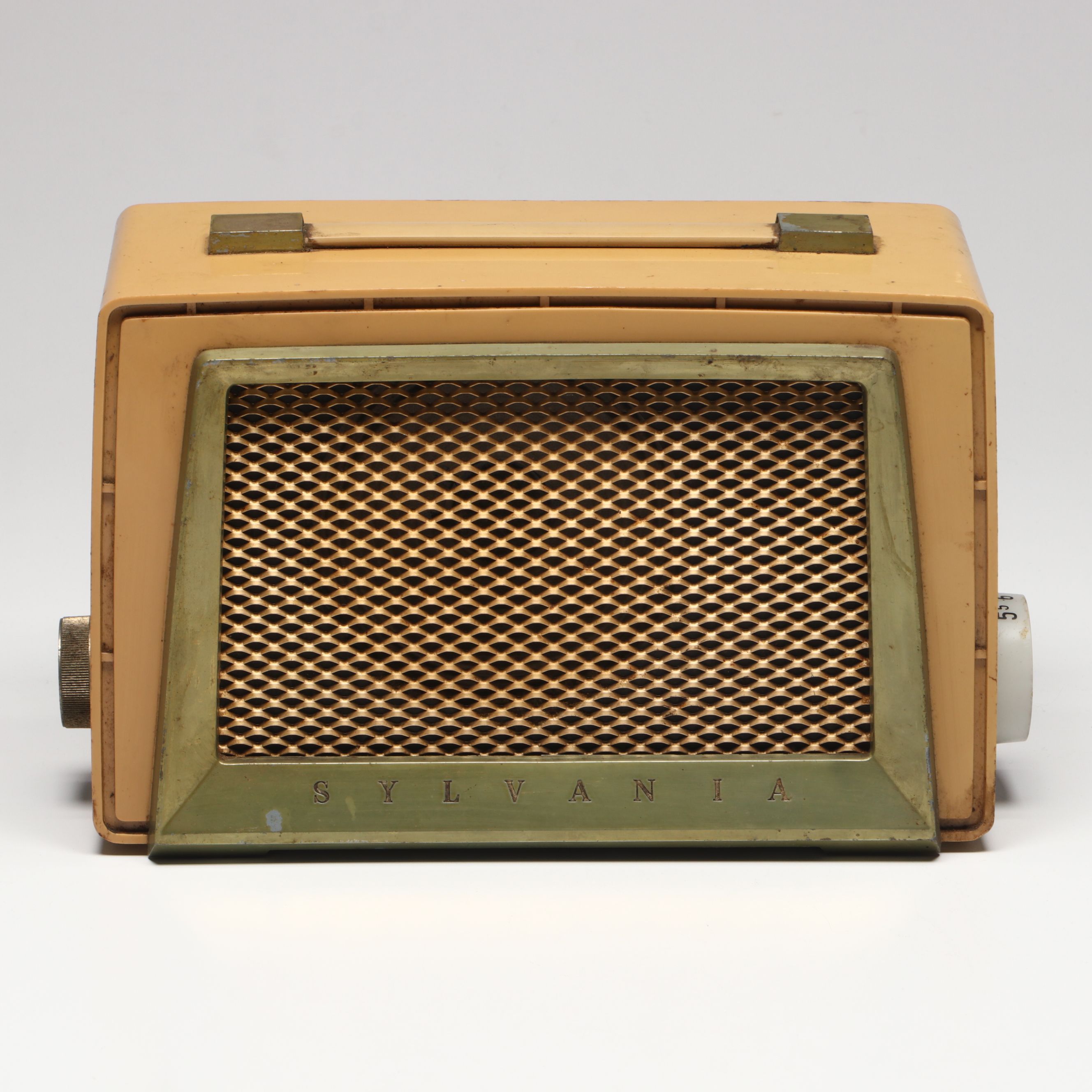 Sylvania Super-Deluxe Tabletop Radio, Circa 1956