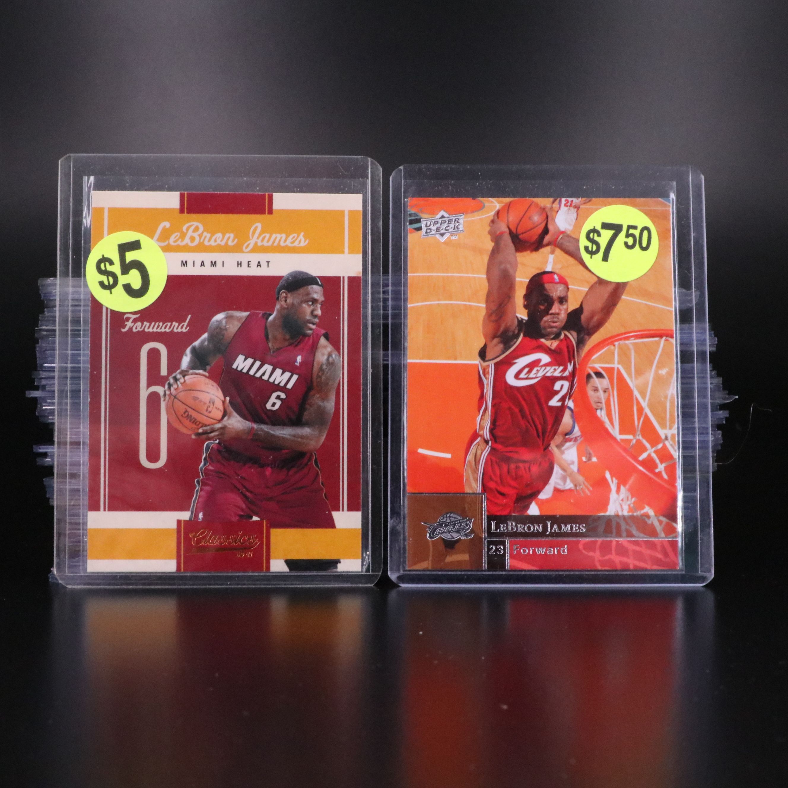 111 LeBron James Basketball Cards