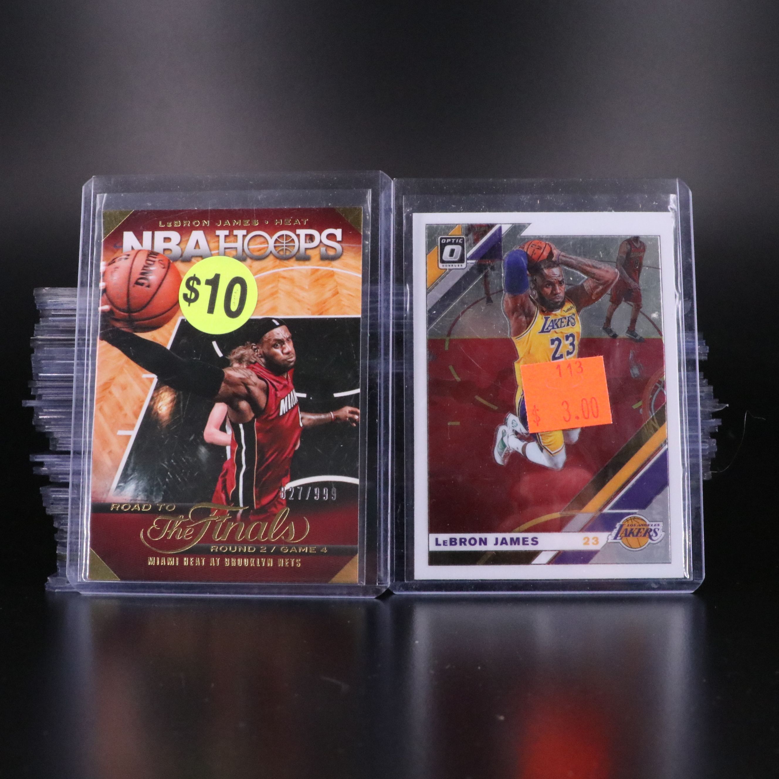 111 LeBron James Basketball Cards