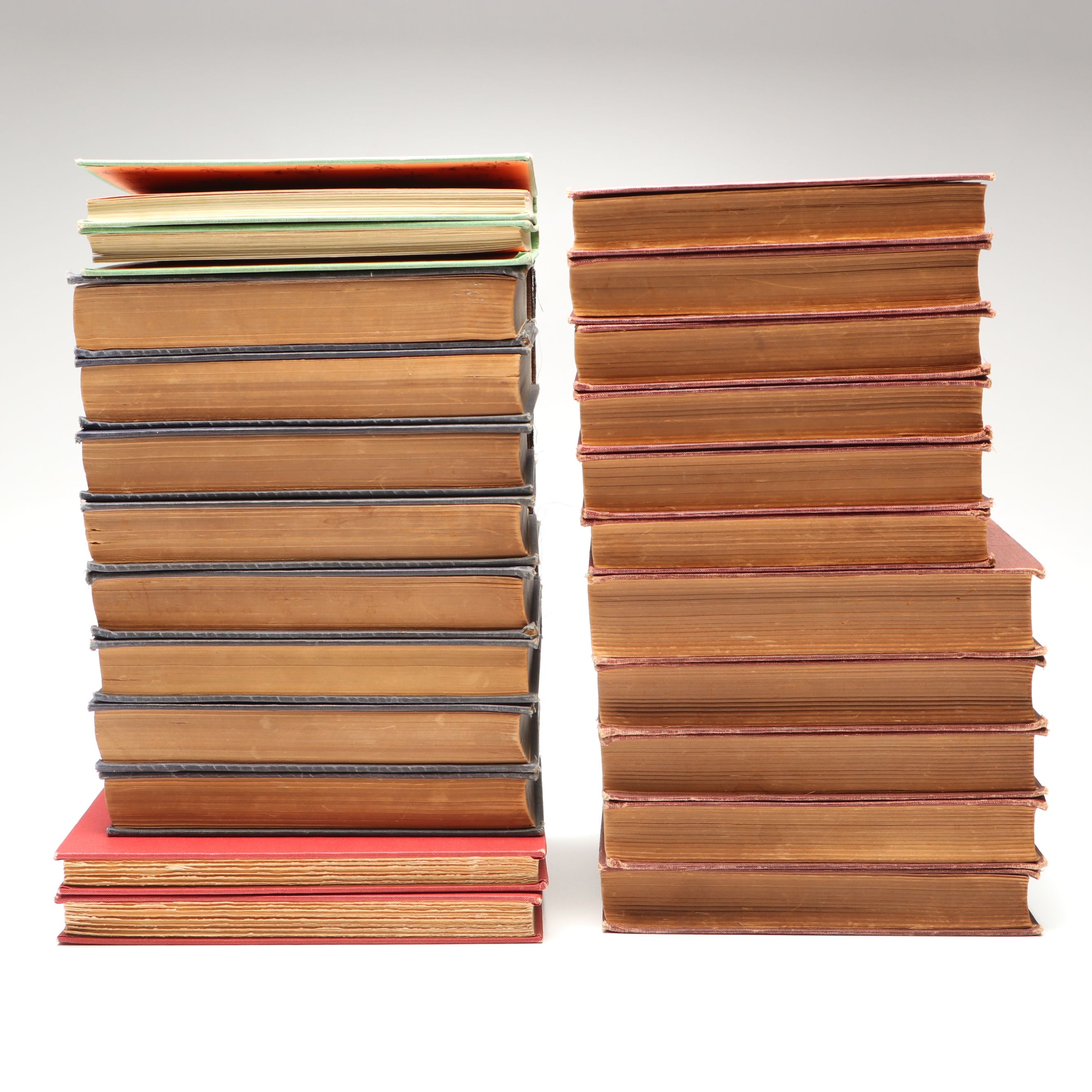 Works of Guy de Maupassant, William Faulkner & More Books, Early to Mid-20th C.