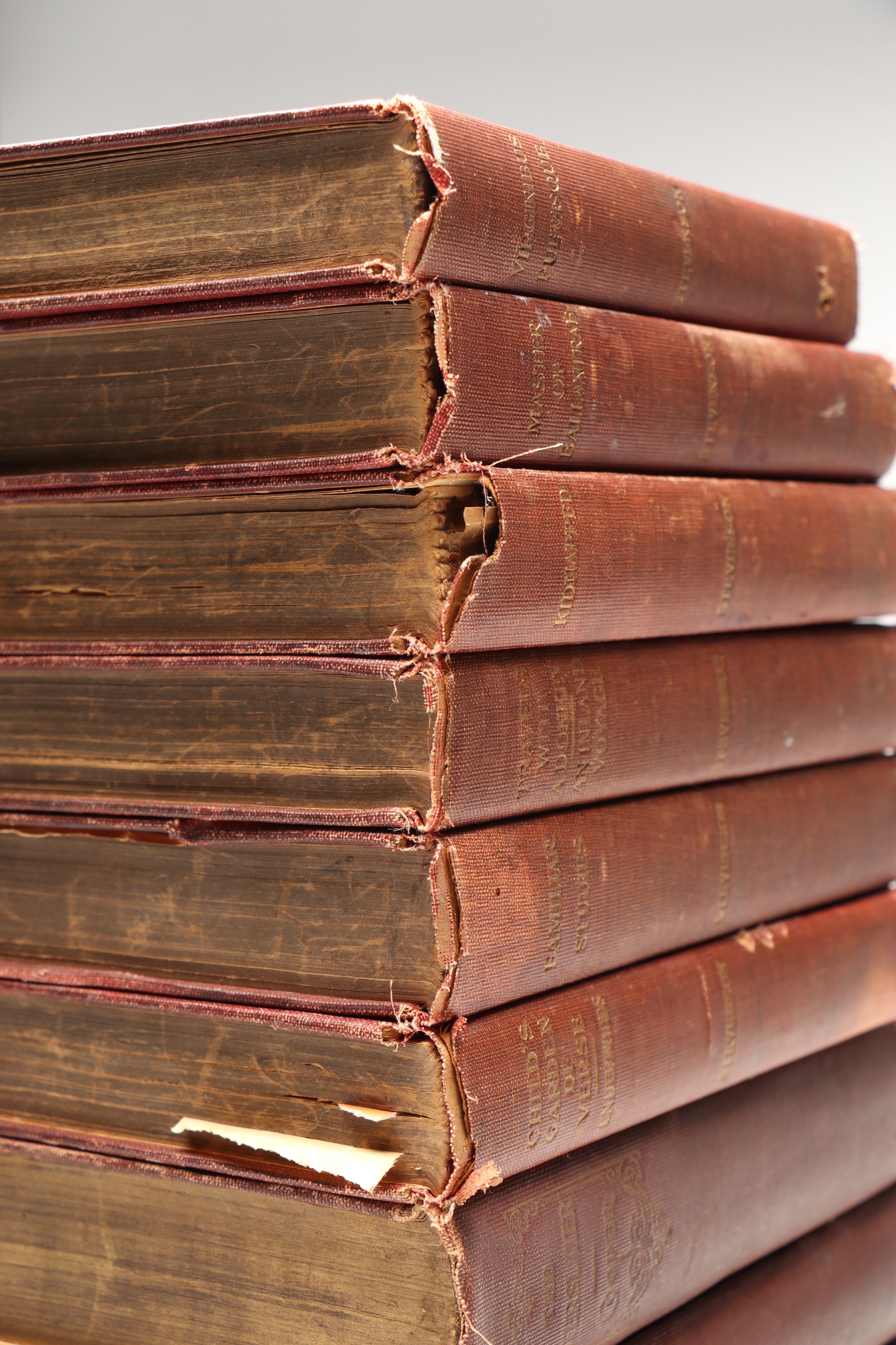 Works of Guy de Maupassant, William Faulkner & More Books, Early to Mid-20th C.