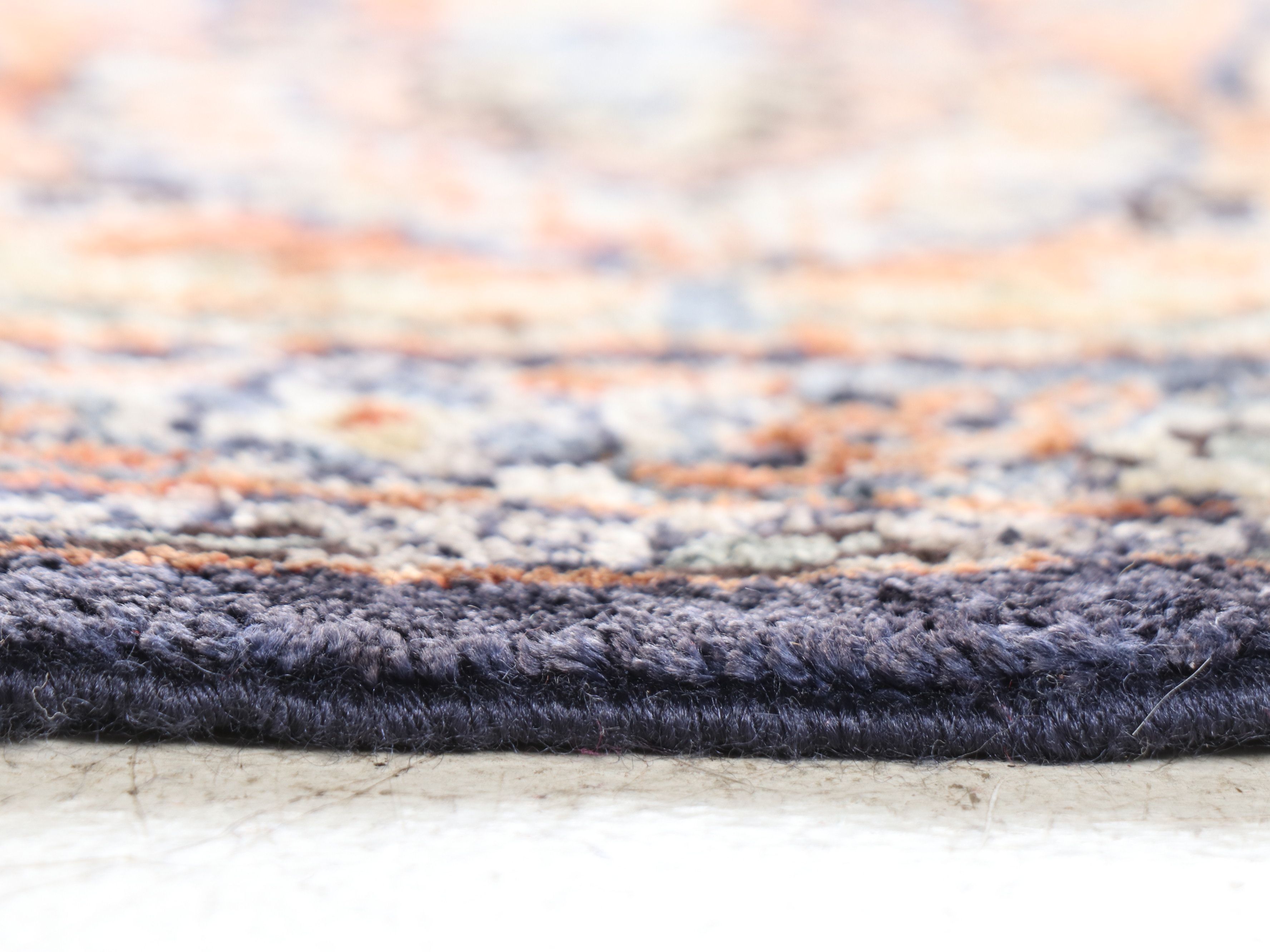 6' x 9'2 Hand-Knotted Indo-Persian Kirman Style Area Rug