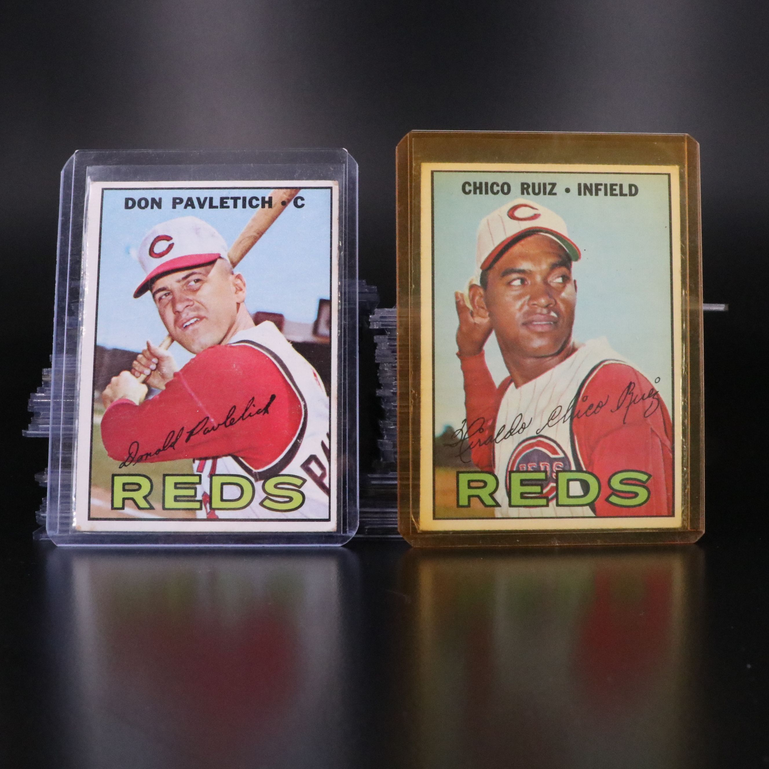 1967 Topps Baseball Cards Featuring Tony Perez, Frank Robinson, and More