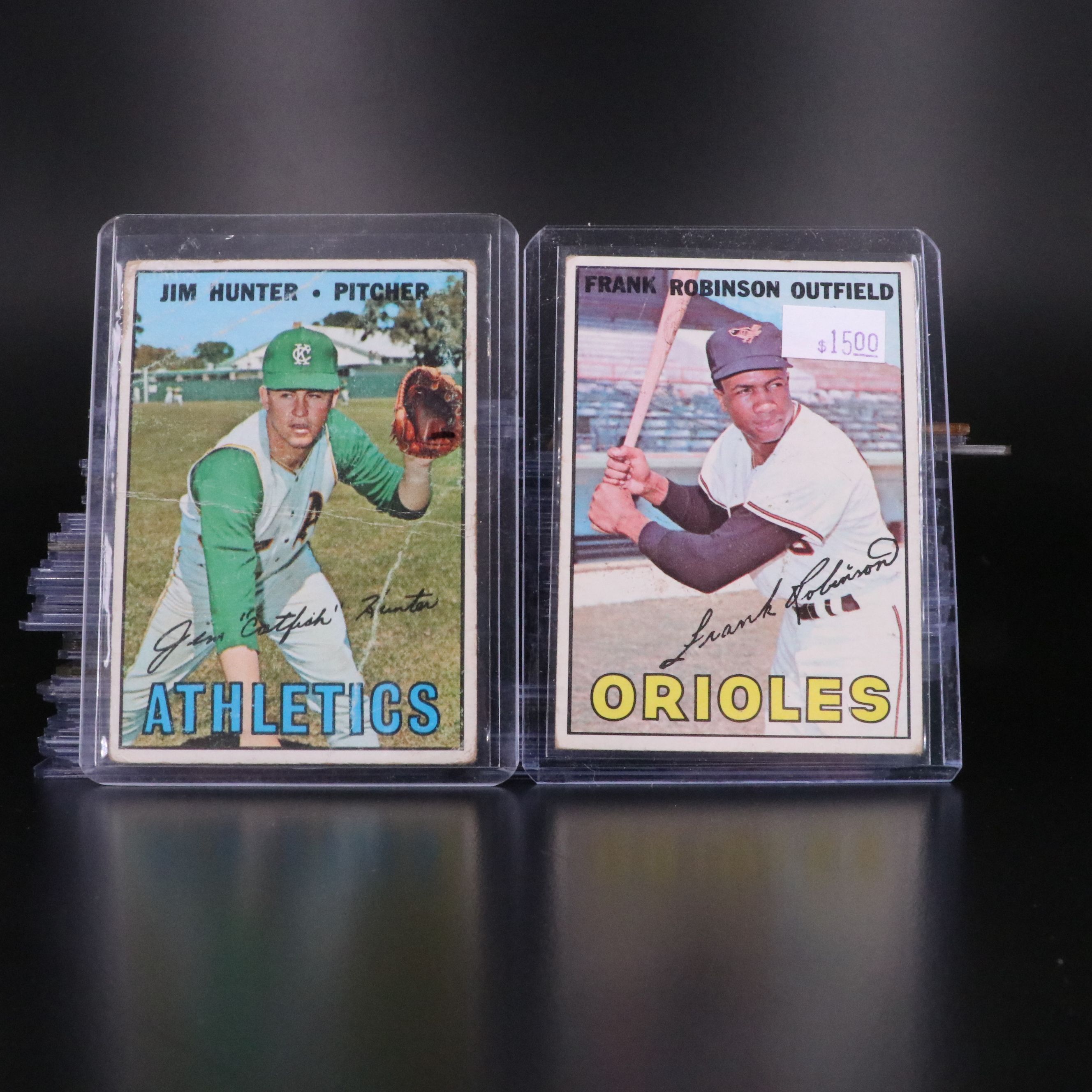 1967 Topps Baseball Cards Featuring Tony Perez, Frank Robinson, and More