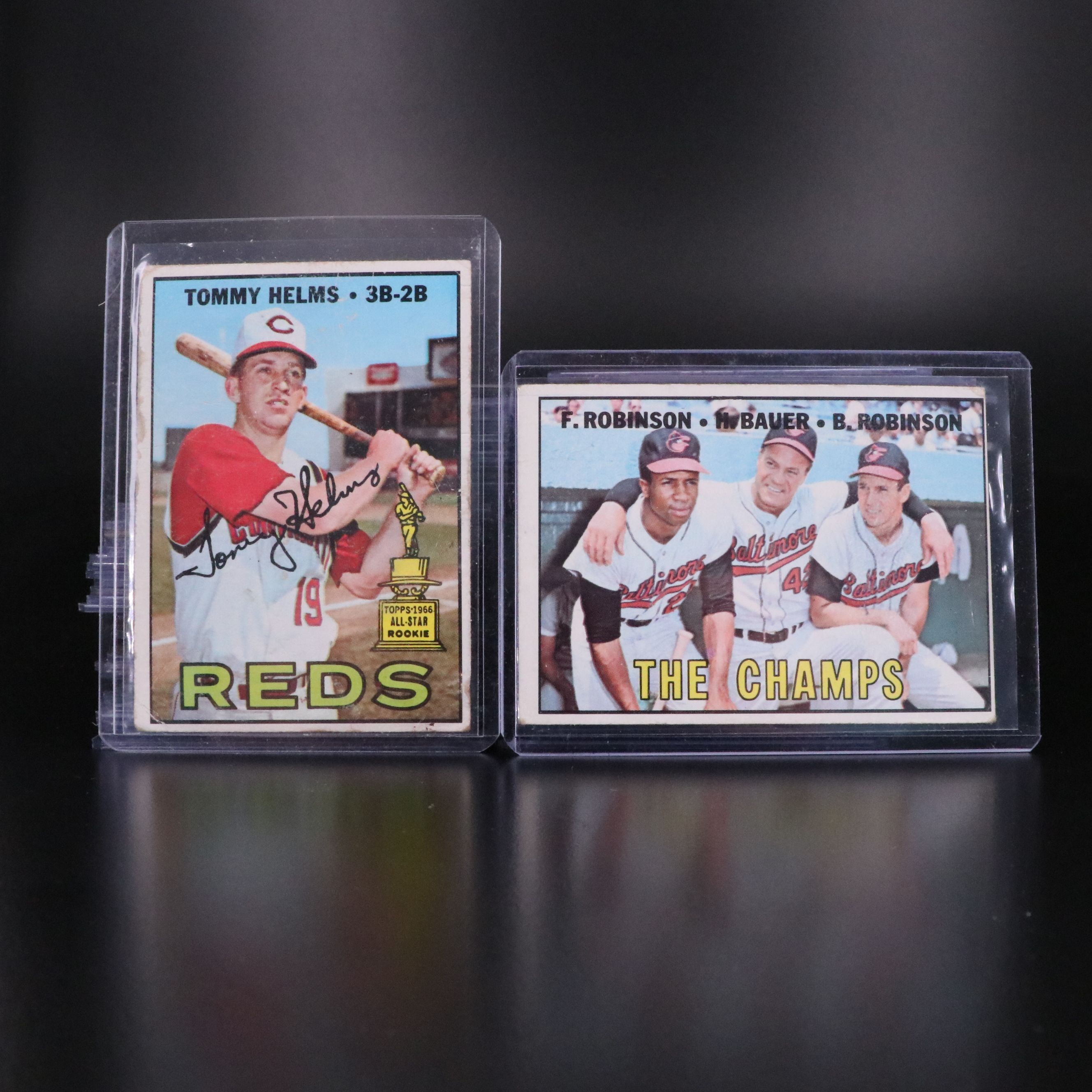 1967 Topps Baseball Cards Featuring Tony Perez, Frank Robinson, and More