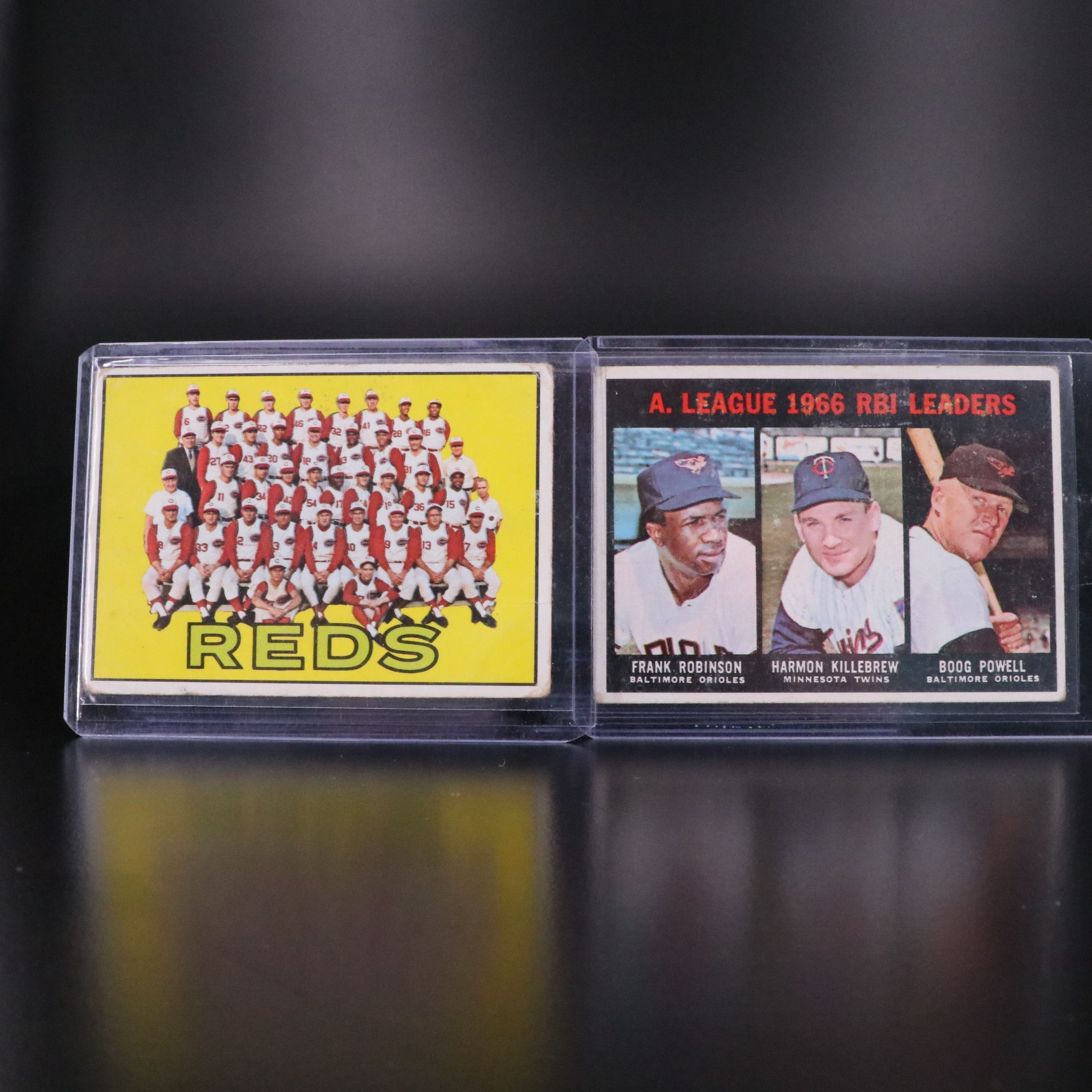 1967 Topps Baseball Cards Featuring Tony Perez, Frank Robinson, and More