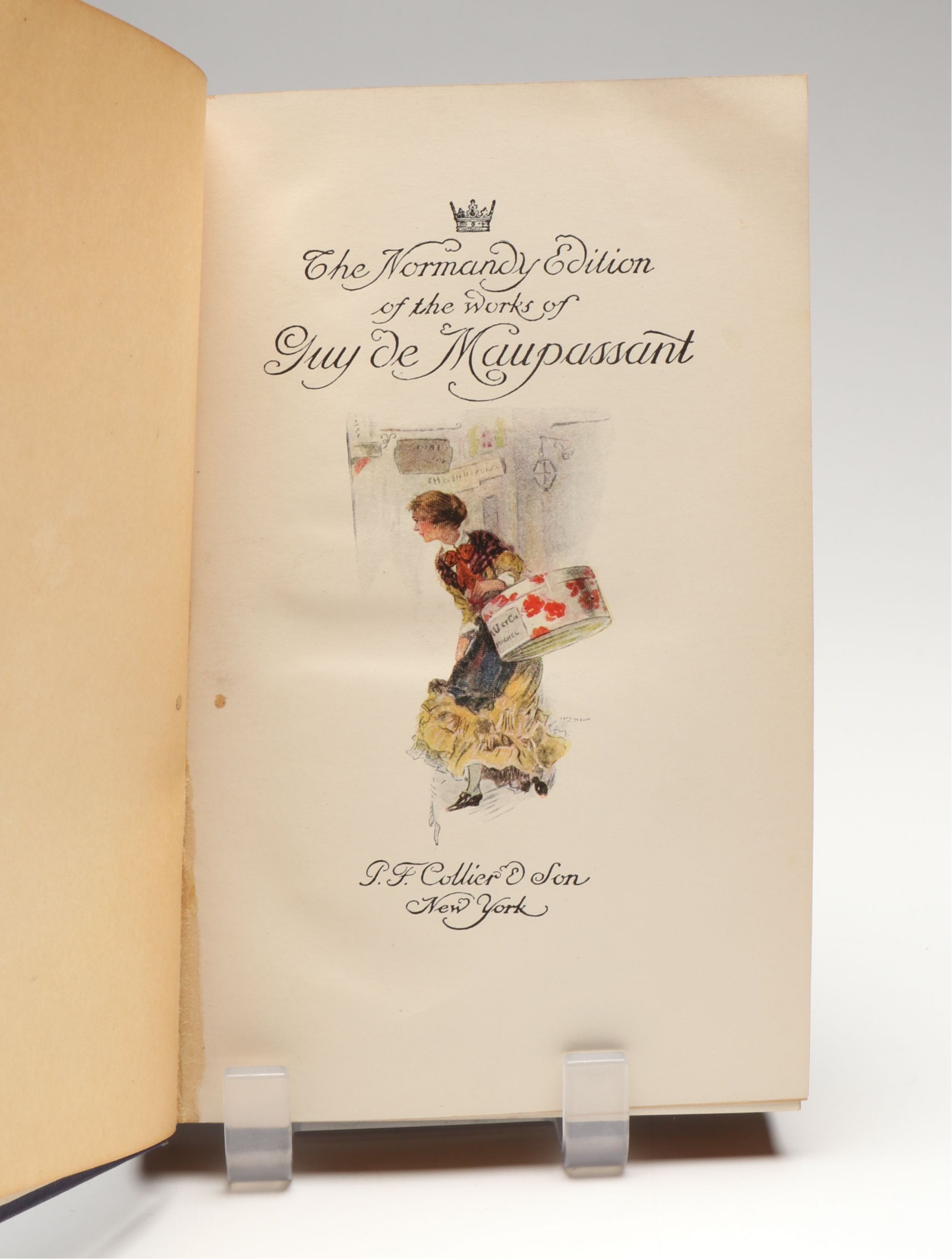 Works of Guy de Maupassant, William Faulkner & More Books, Early to Mid-20th C.