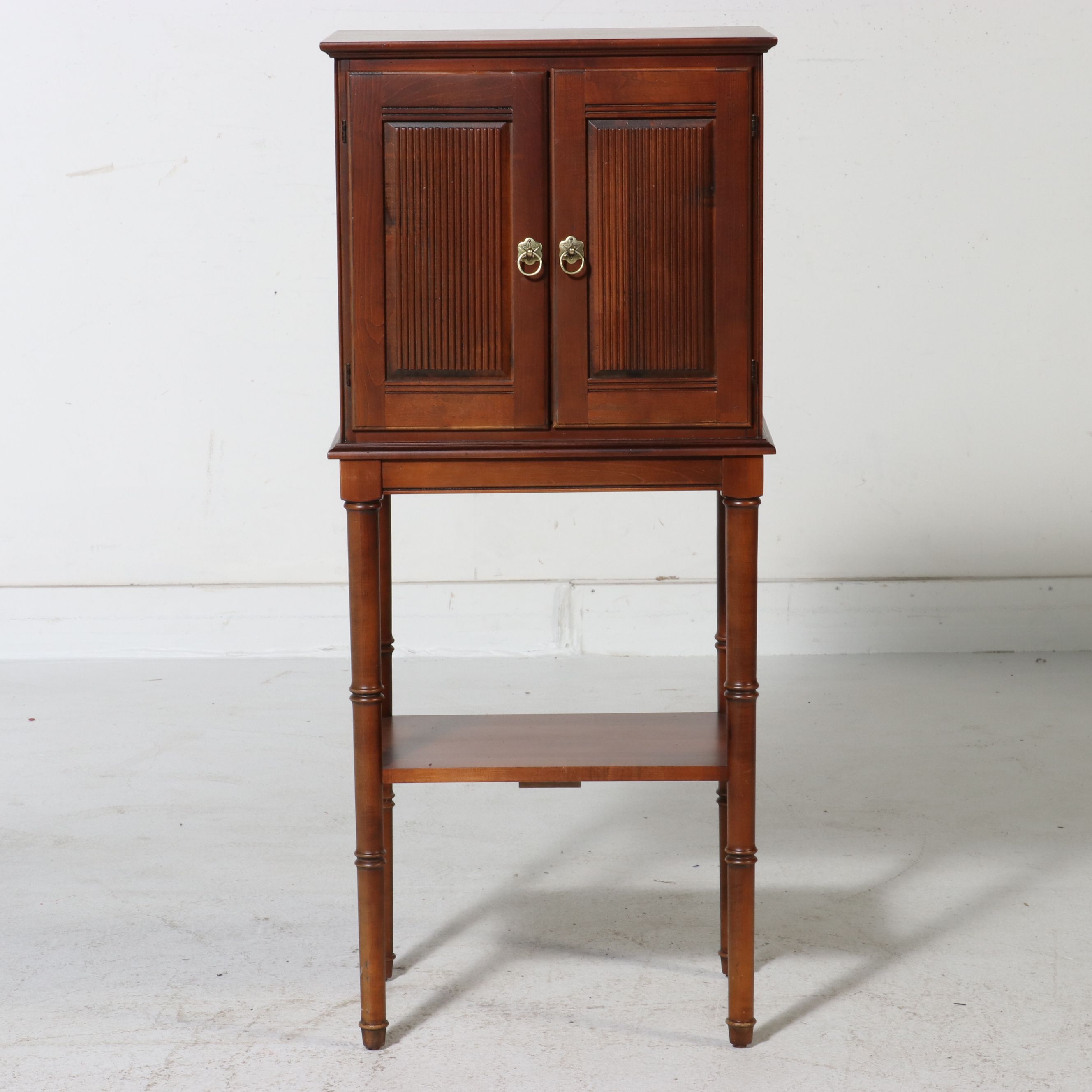 Ethan Allen Cherry Media Cabinet, Late 20th to Early 21st Century