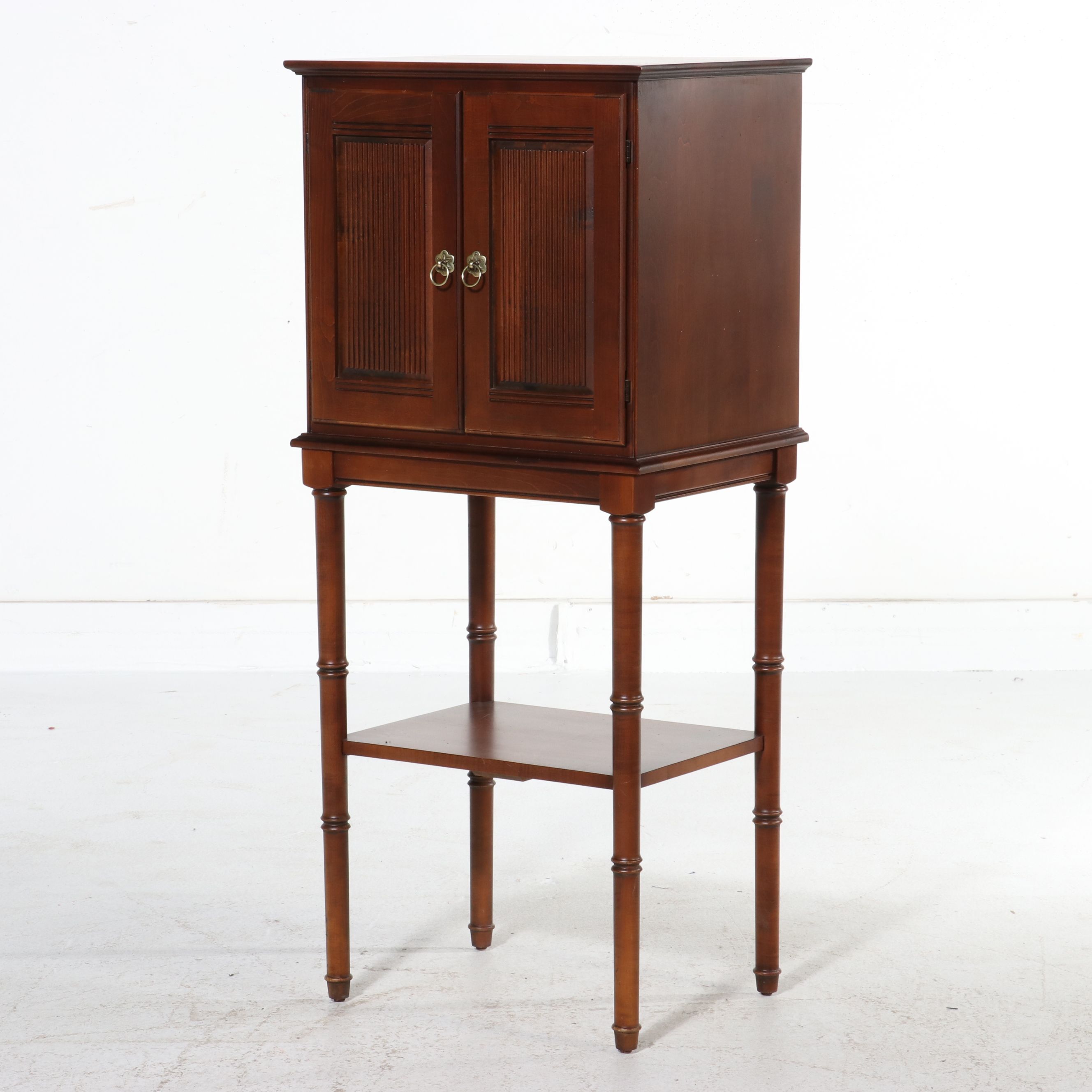 Ethan Allen Cherry Media Cabinet, Late 20th to Early 21st Century