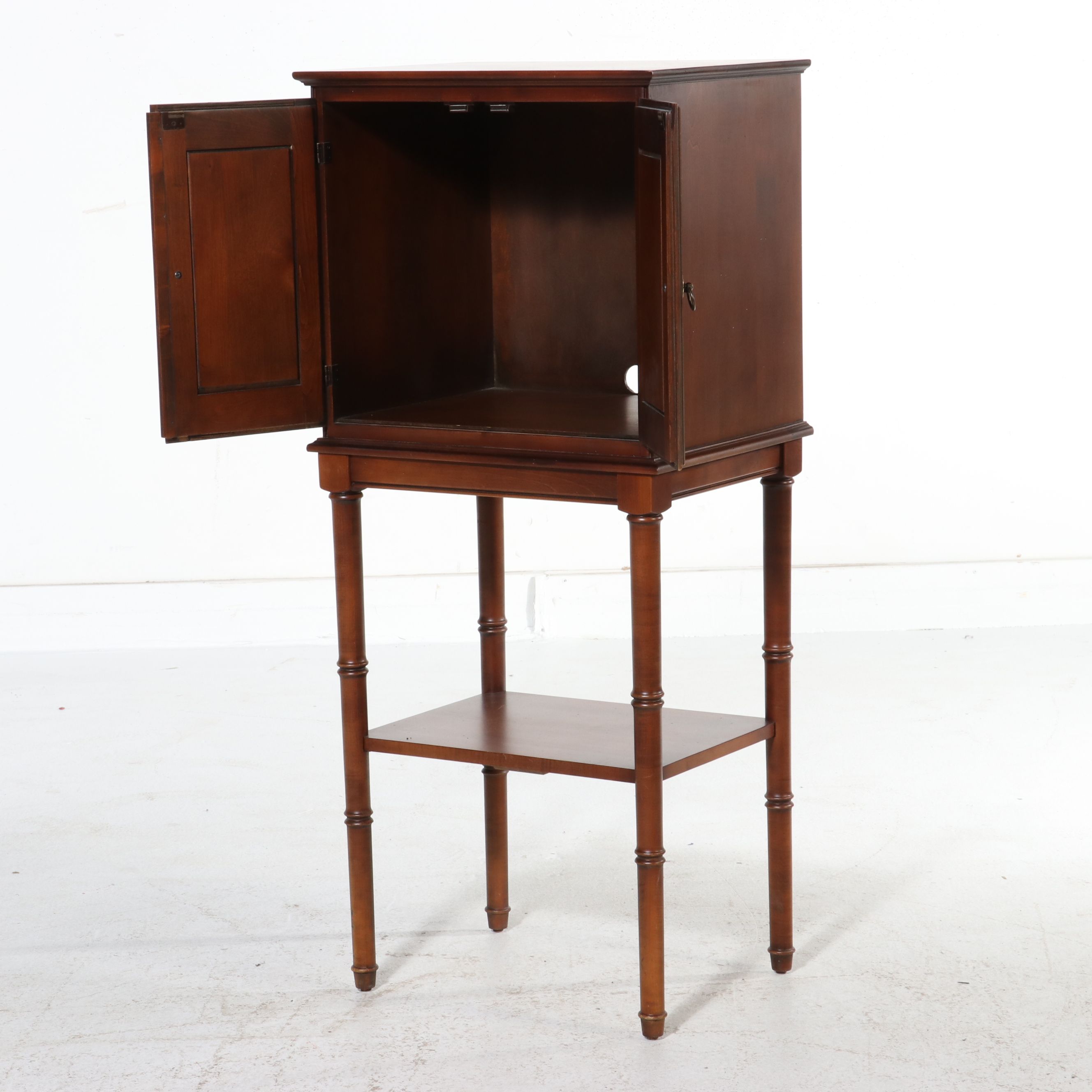 Ethan Allen Cherry Media Cabinet, Late 20th to Early 21st Century