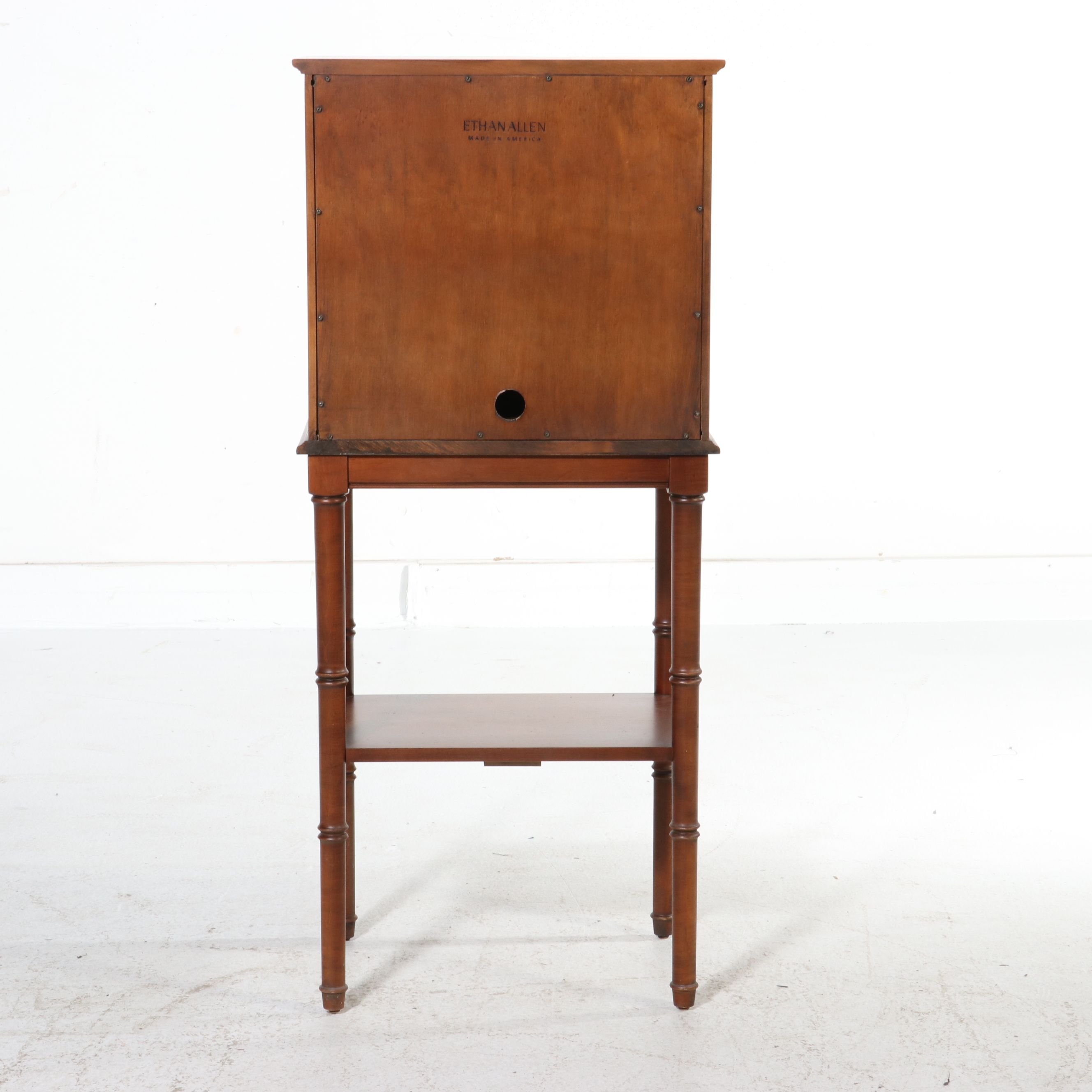 Ethan Allen Cherry Media Cabinet, Late 20th to Early 21st Century