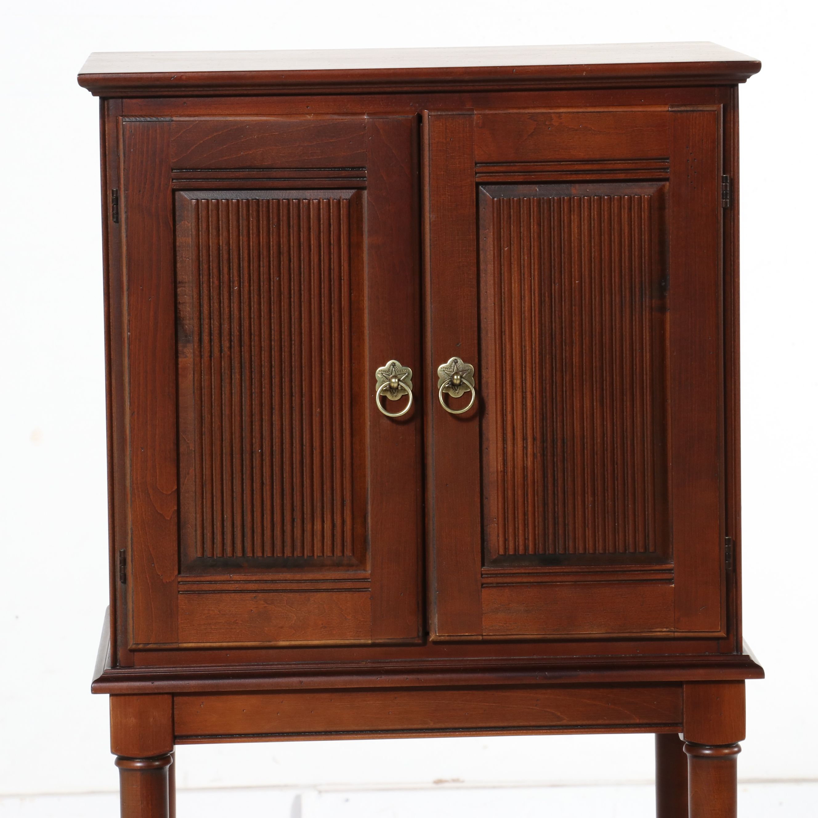 Ethan Allen Cherry Media Cabinet, Late 20th to Early 21st Century