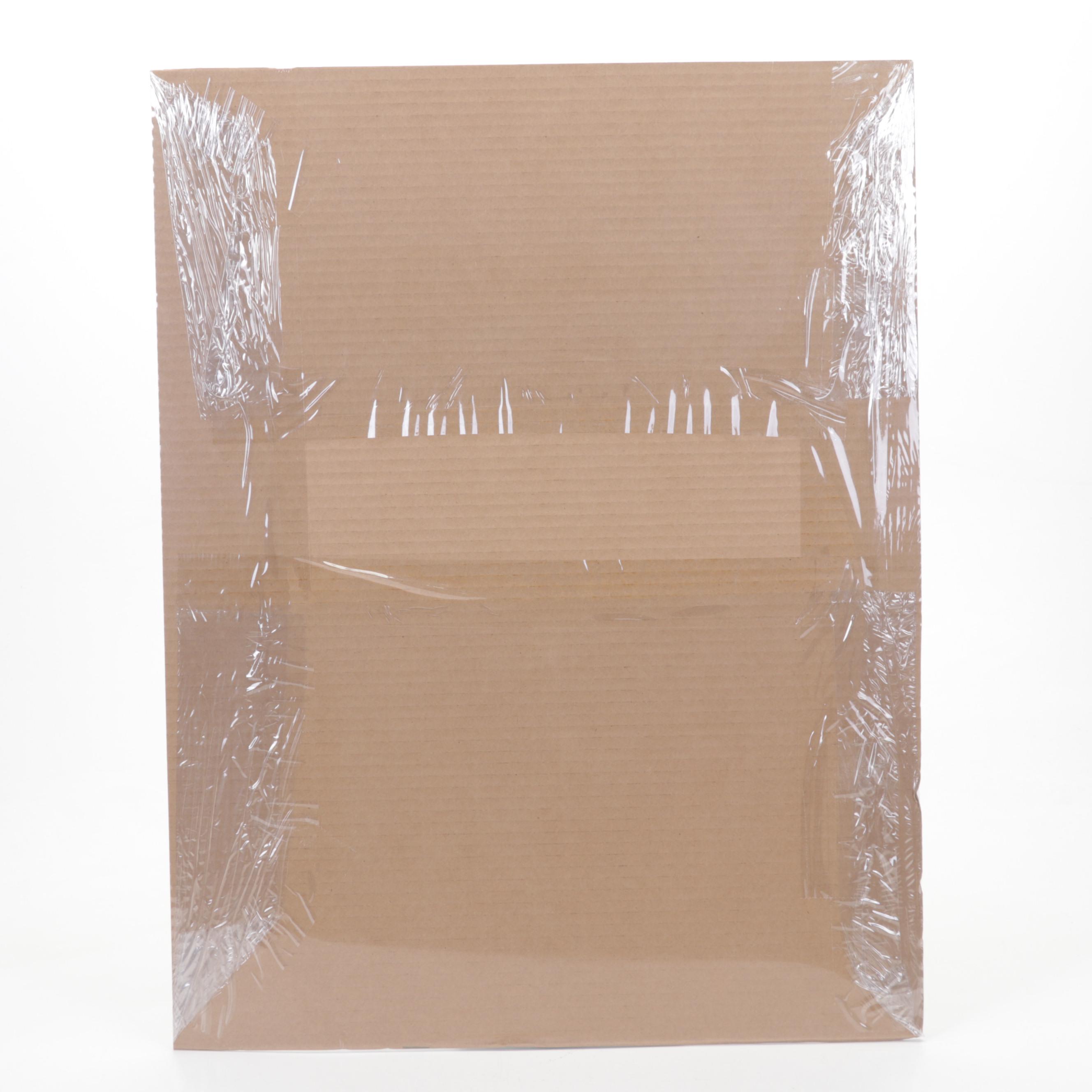 Abstract Monochromatic Geometric Serigraph, Circa 1980