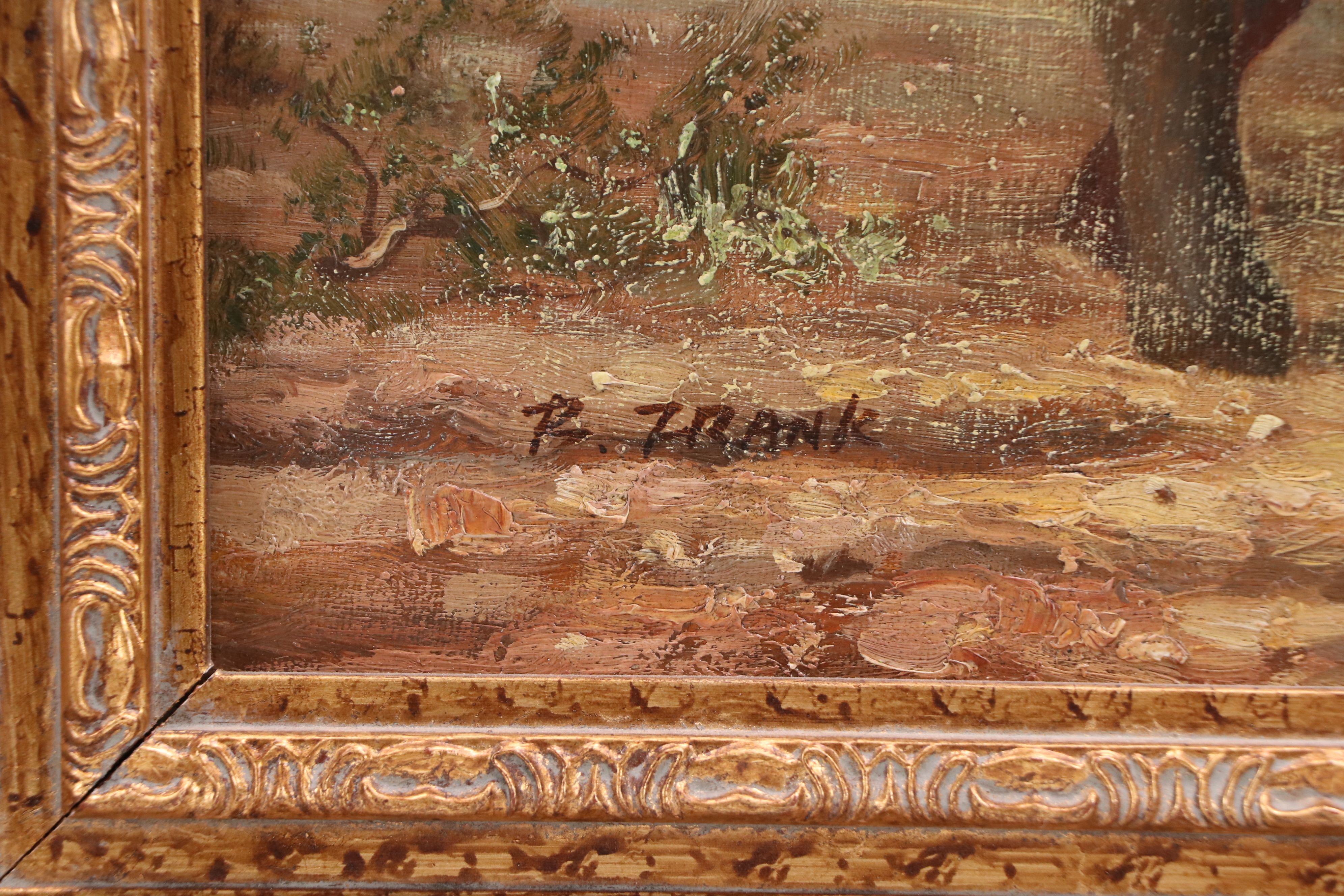 Wildlife Oil Portraits of Elephant and Zebras, Late 20th Century