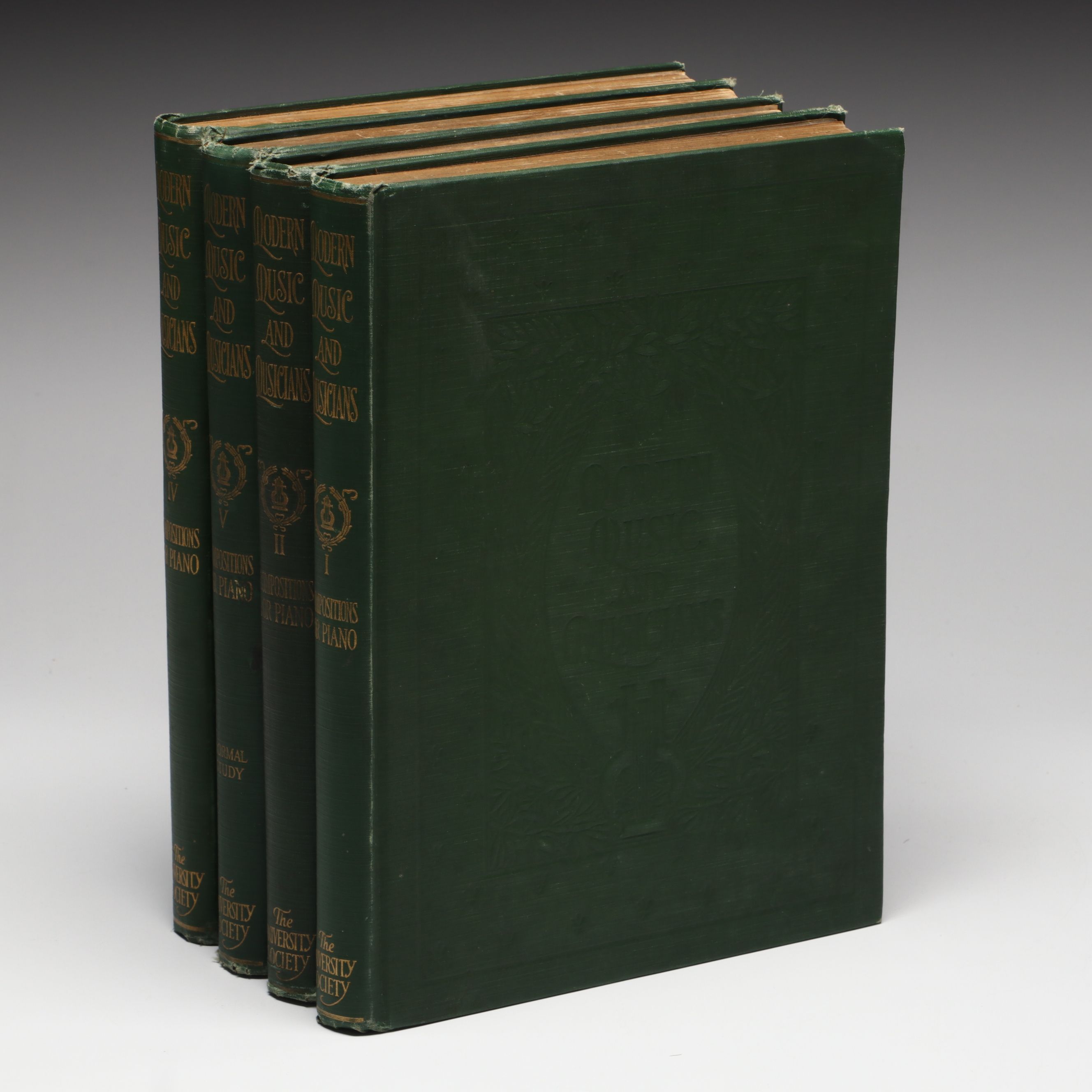 Philharmonic Edition "Modern Music and Musicians" Partial Set Edited by L. Elson