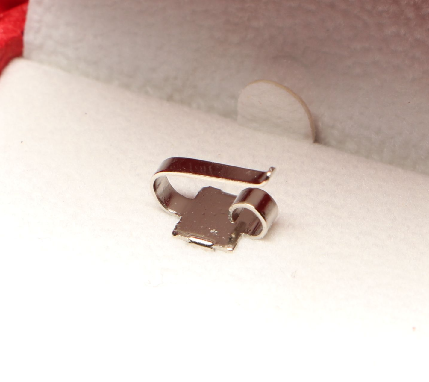 JCPenney Red Faux Leather Ring Boxes in Gift Boxes