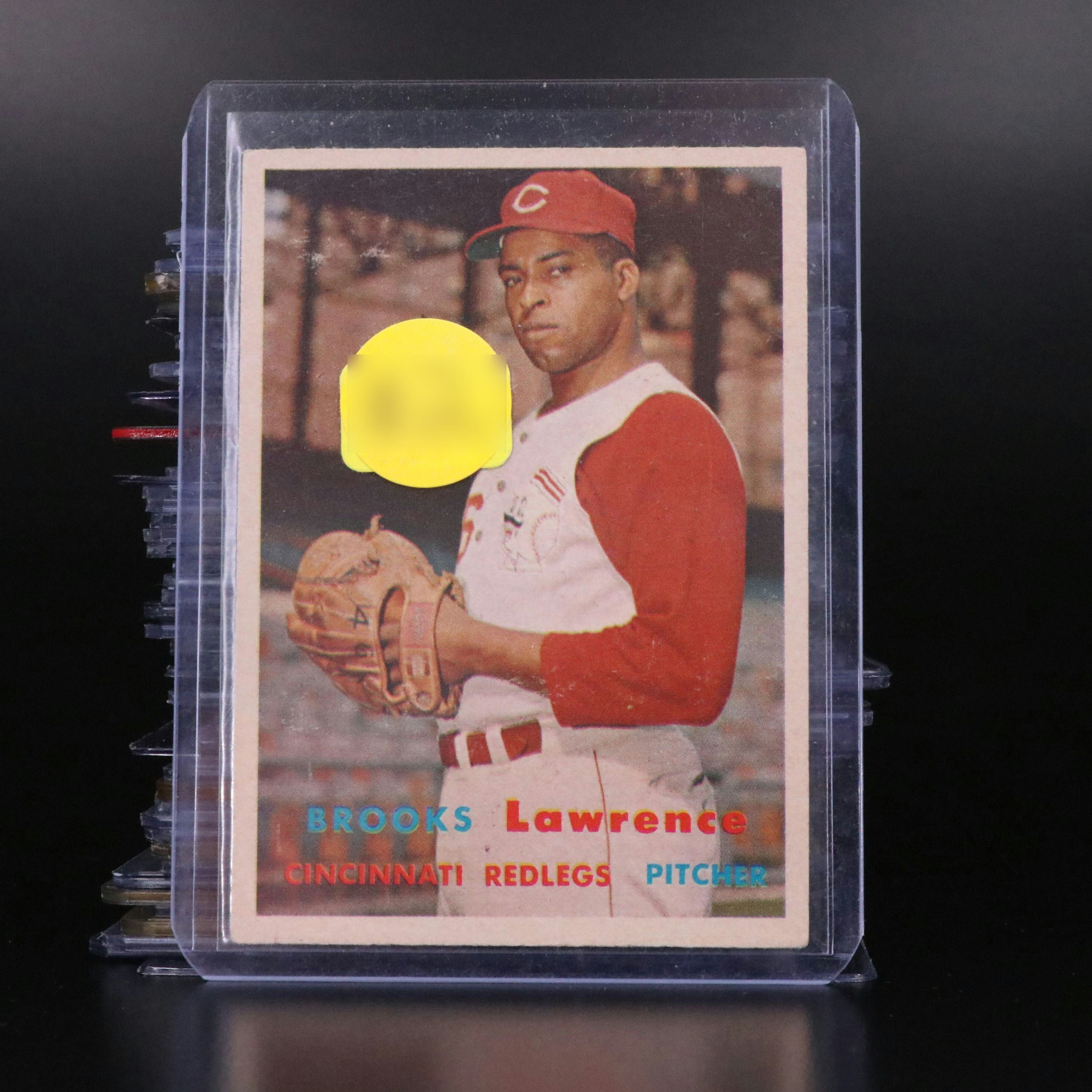 SIxty-Two 1957 Topps Baseball Cards, Including Larry Doby, Dodgers Sluggers