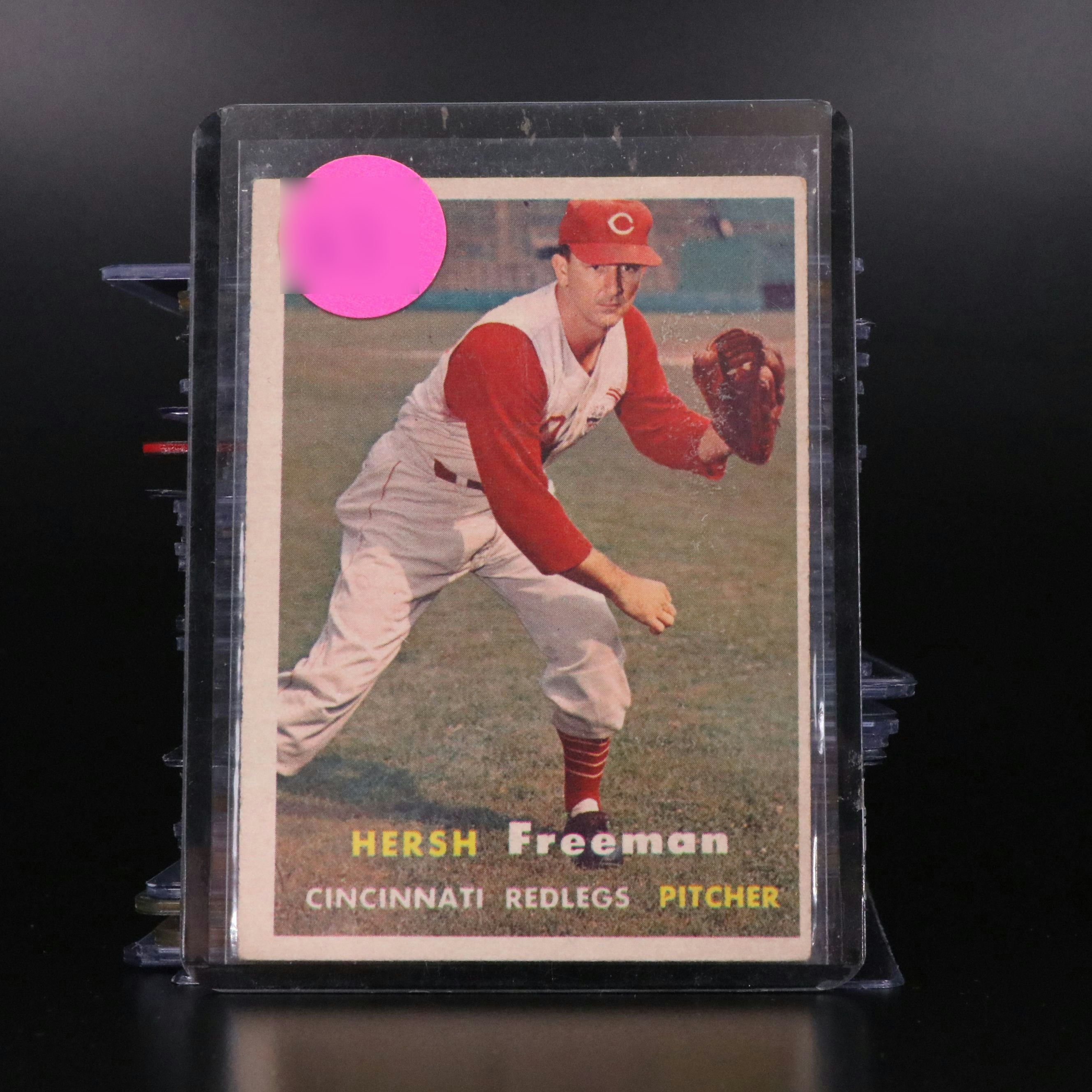 SIxty-Two 1957 Topps Baseball Cards, Including Larry Doby, Dodgers Sluggers