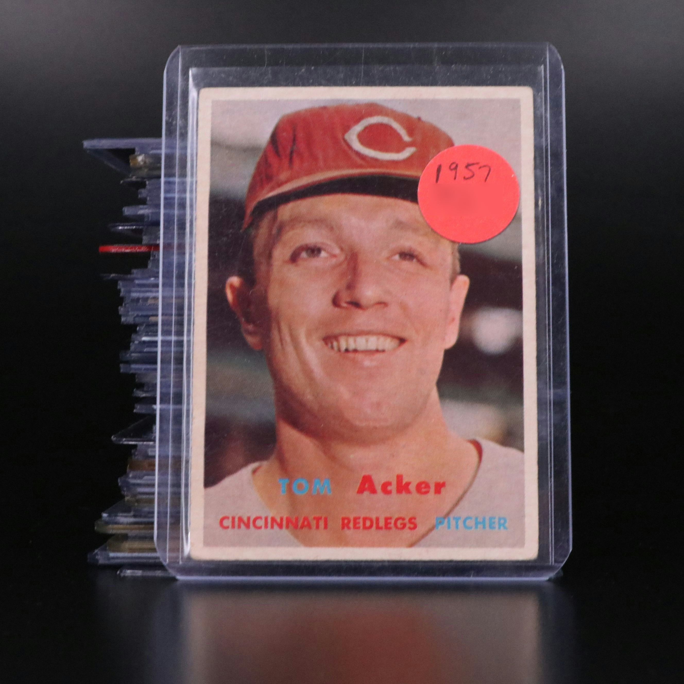 SIxty-Two 1957 Topps Baseball Cards, Including Larry Doby, Dodgers Sluggers