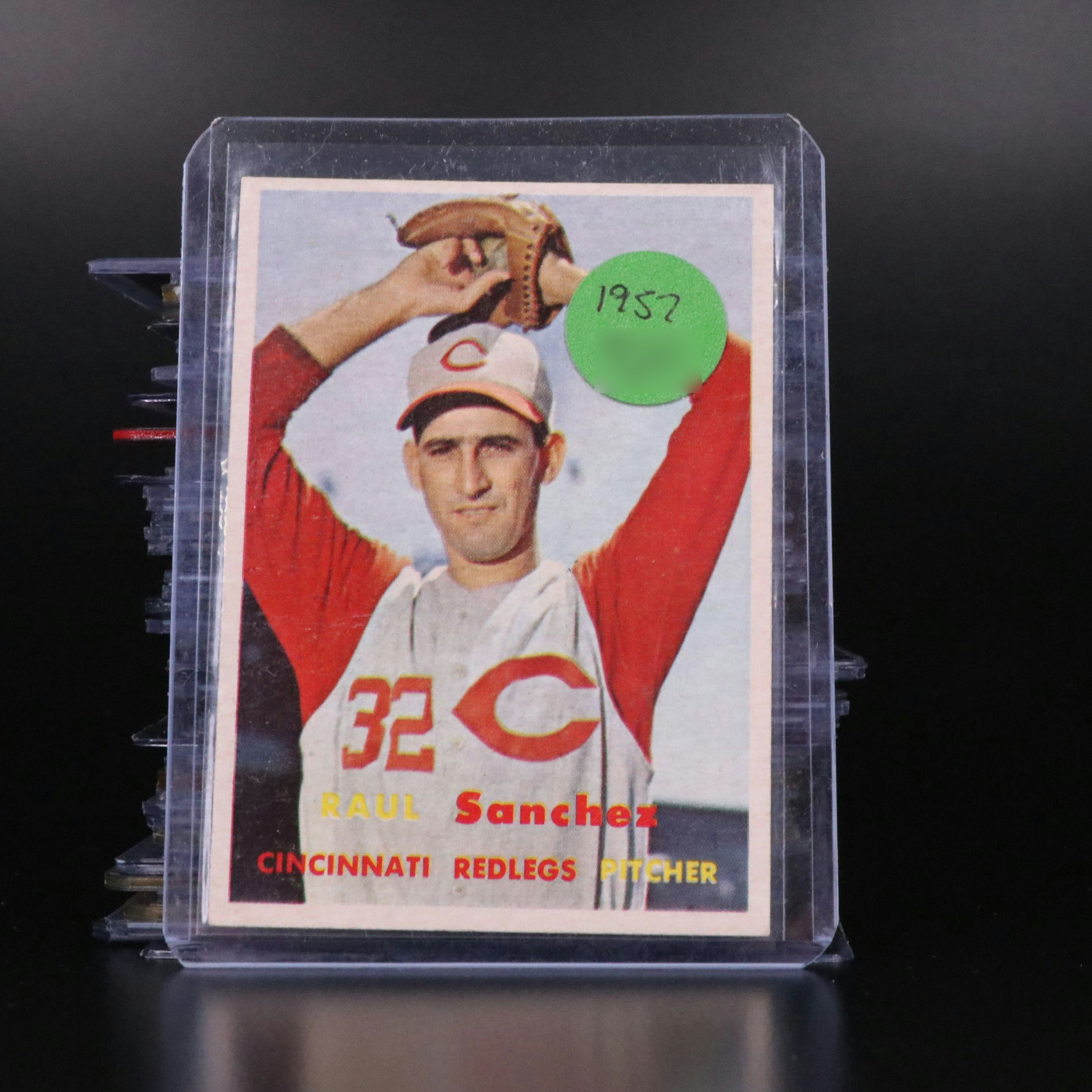 SIxty-Two 1957 Topps Baseball Cards, Including Larry Doby, Dodgers Sluggers