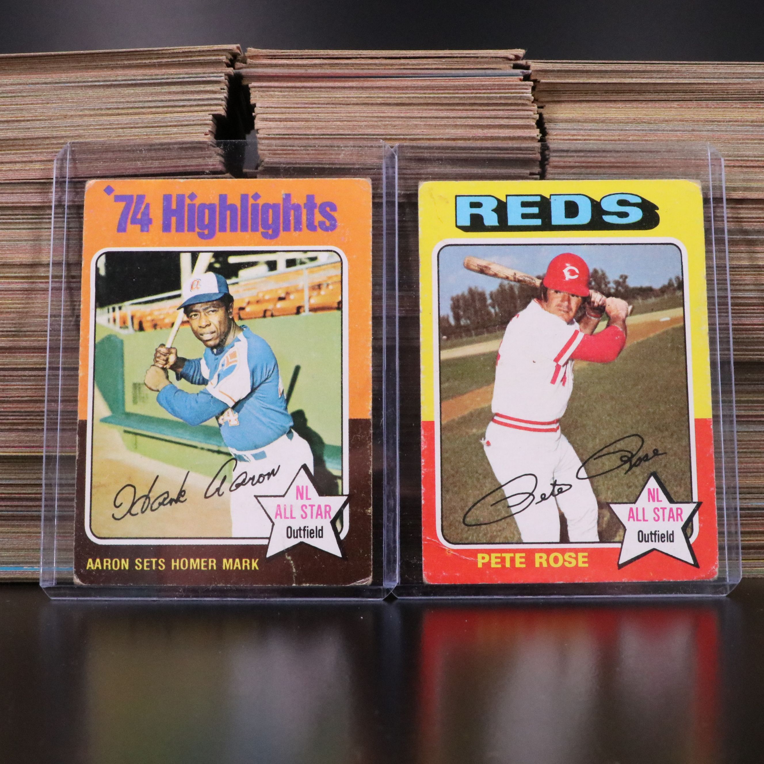 1975 Topps Baseball Cards Featuring Robin Yount Rookie and More